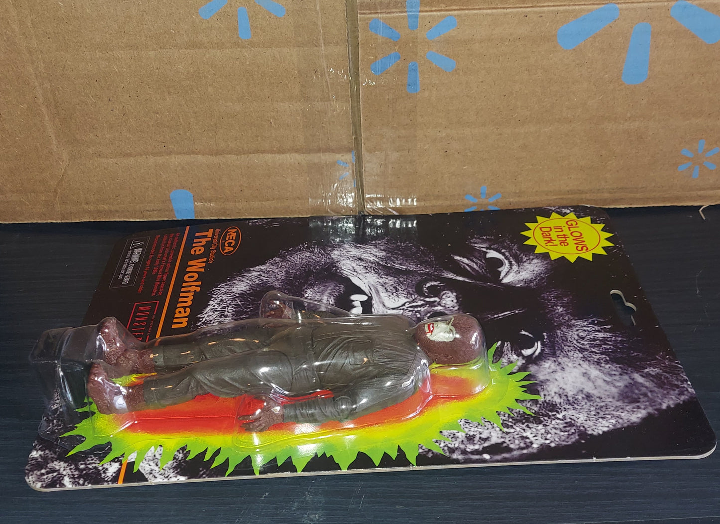 Neca Universal Monsters Wolfman Glow In The Dark Poseable Action Figure