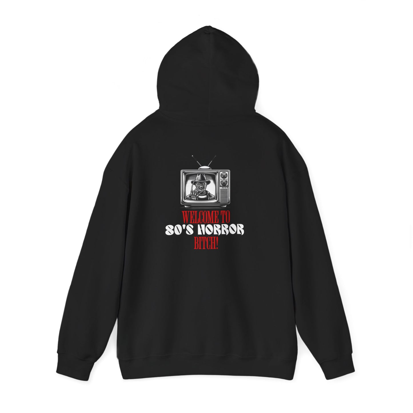 Welcome To 80's Horror B*tch! Cozy Unisex Hoodie