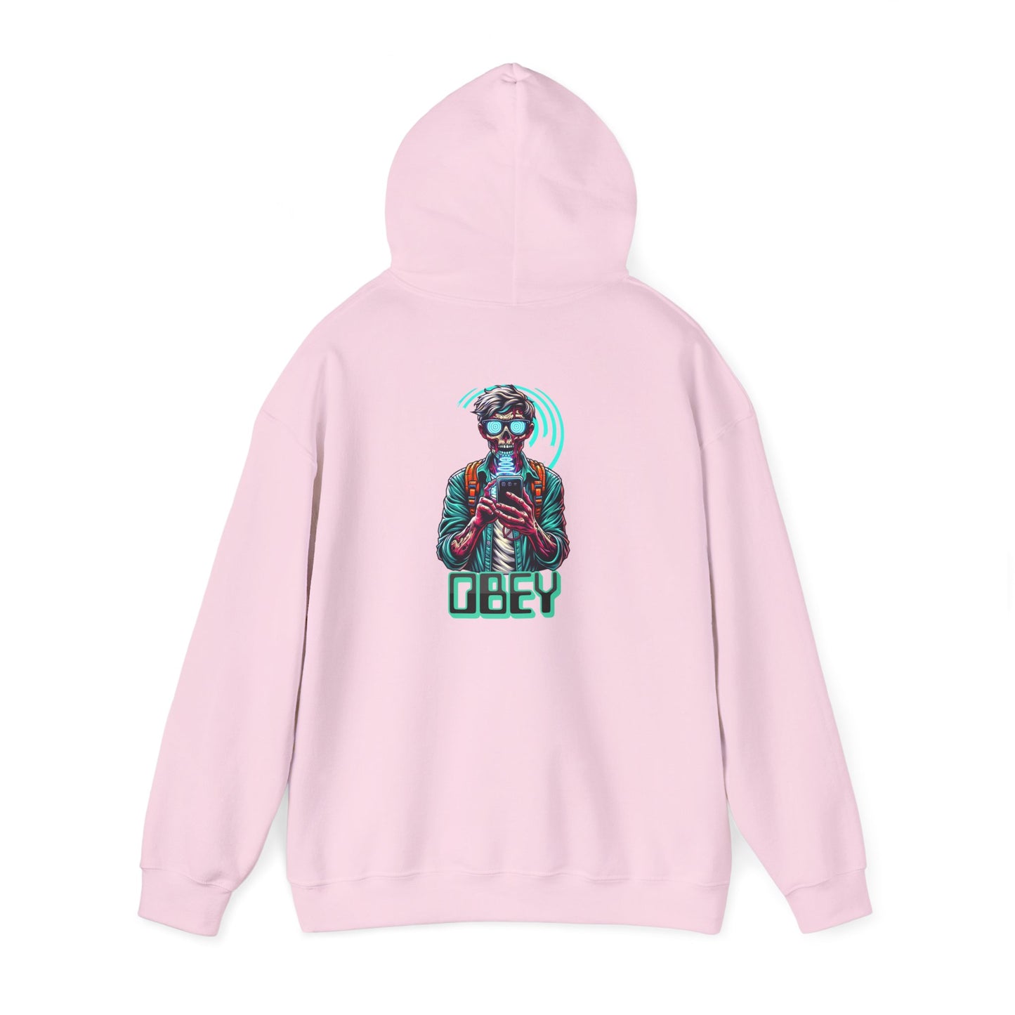 Sci Fi Brain Washing They Live Inspired Design Heavy Blend Hoodie