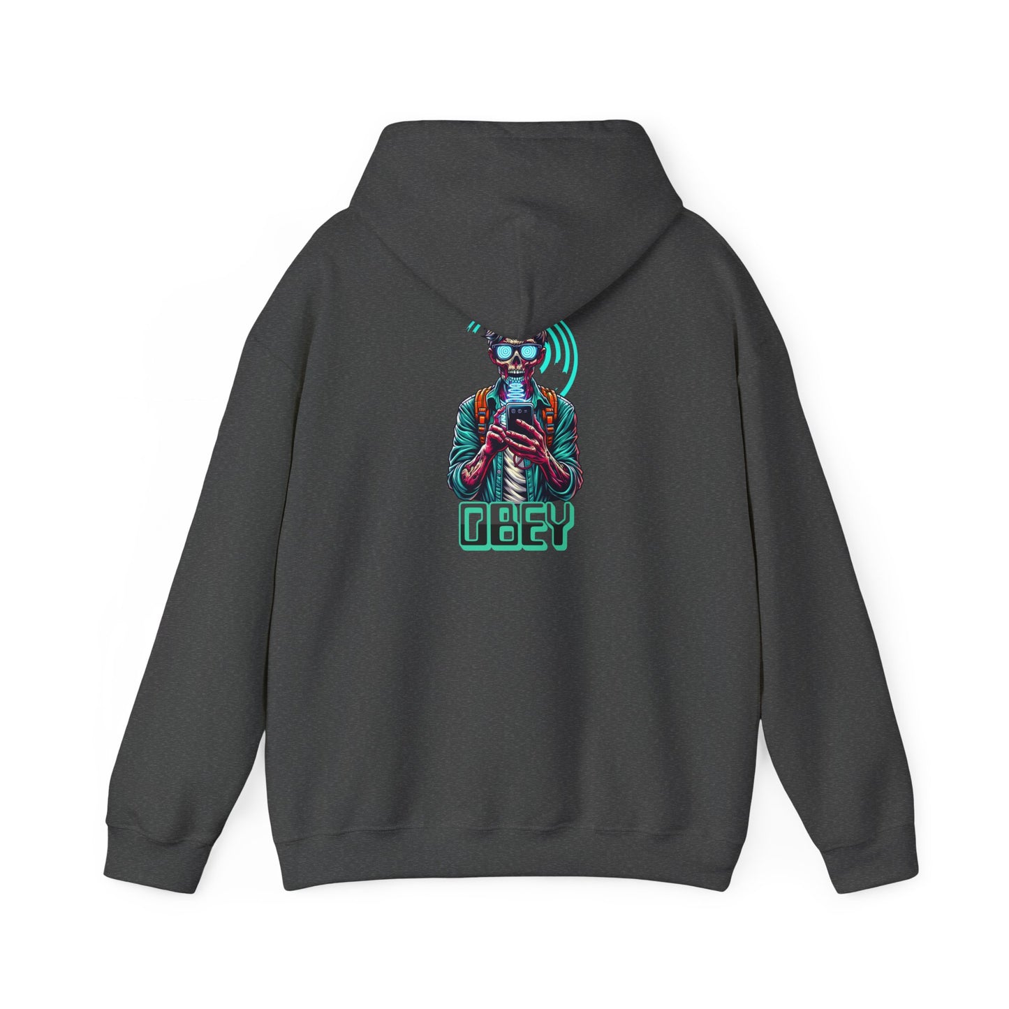 Sci Fi Brain Washing They Live Inspired Design Heavy Blend Hoodie