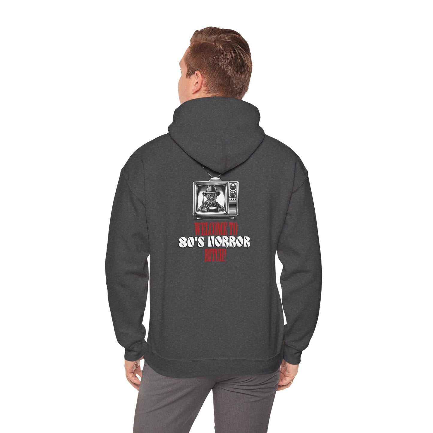 Welcome To 80's Horror B*tch! Cozy Unisex Hoodie