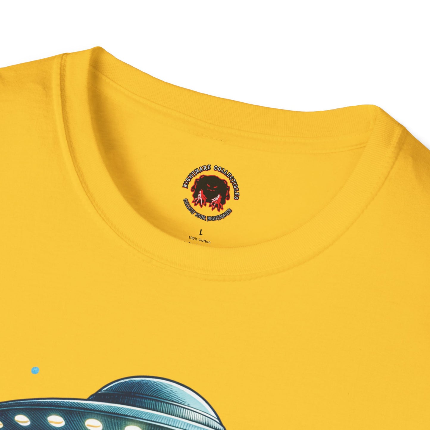 Summerween UFO Beach Day Unisex Soft style T-Shirt