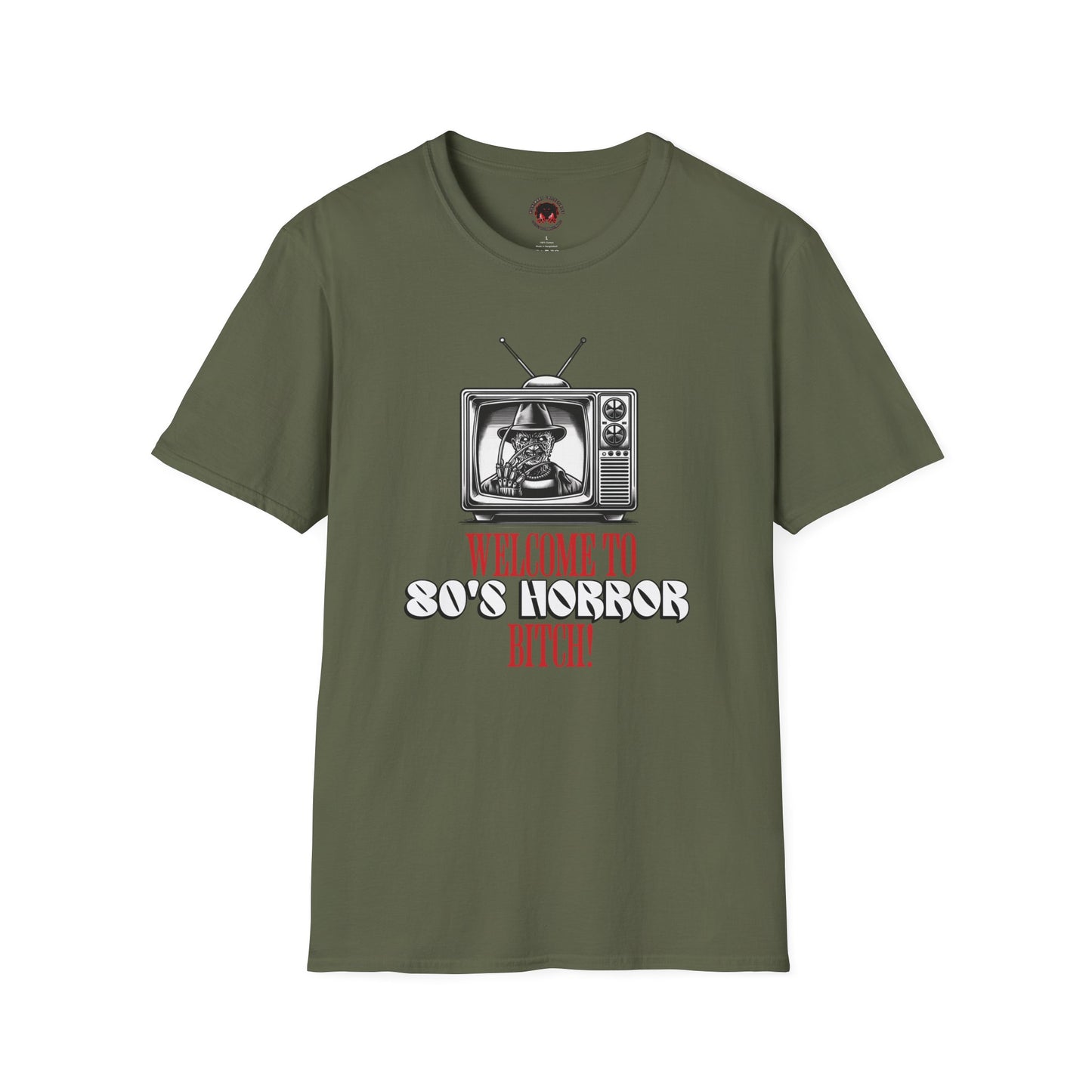 Welcome To 80's Horror B*tch! Unisex T-Shirt, Freddy Classic Quote Inspired