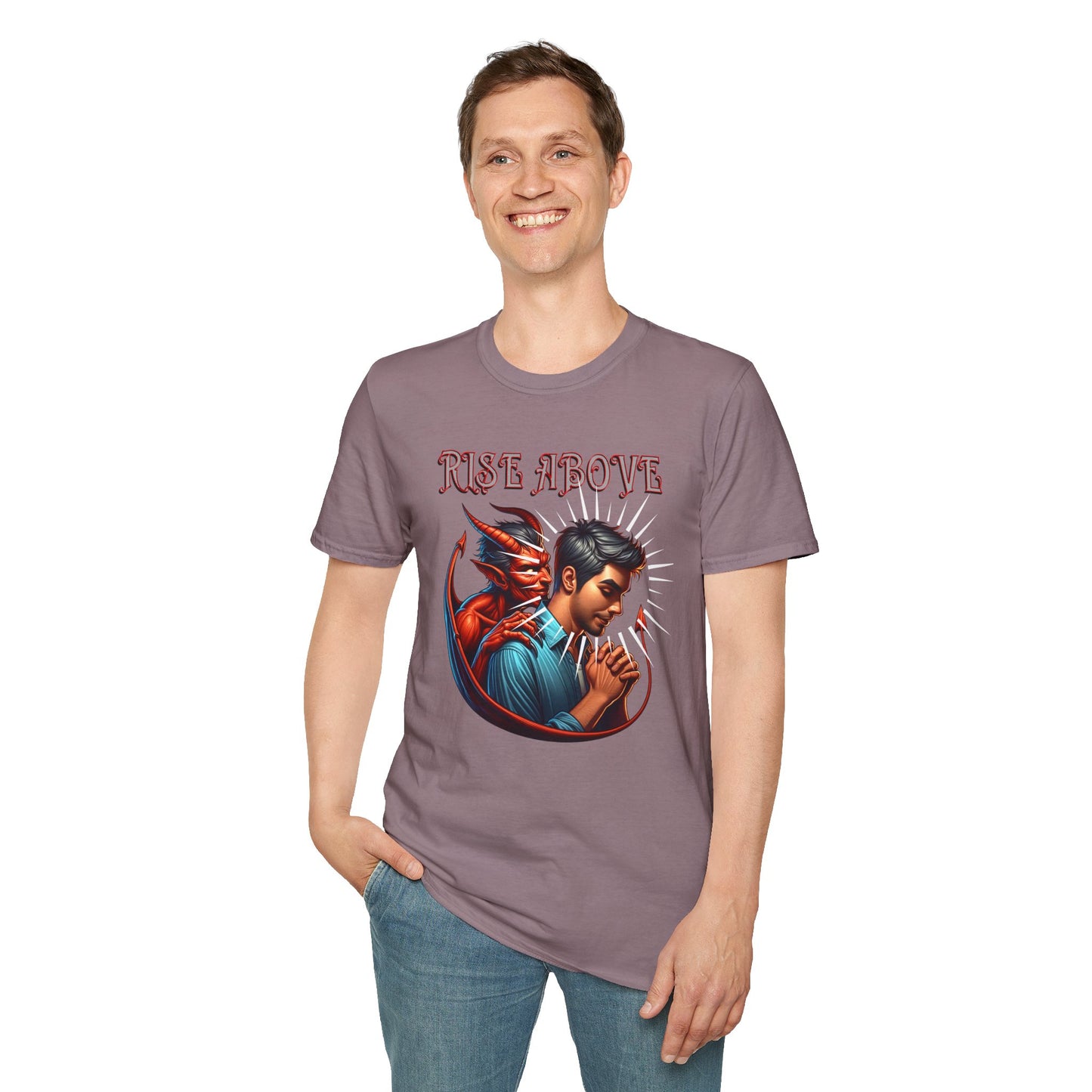 Devil Whisper Rise Above Unisex T-Shirt