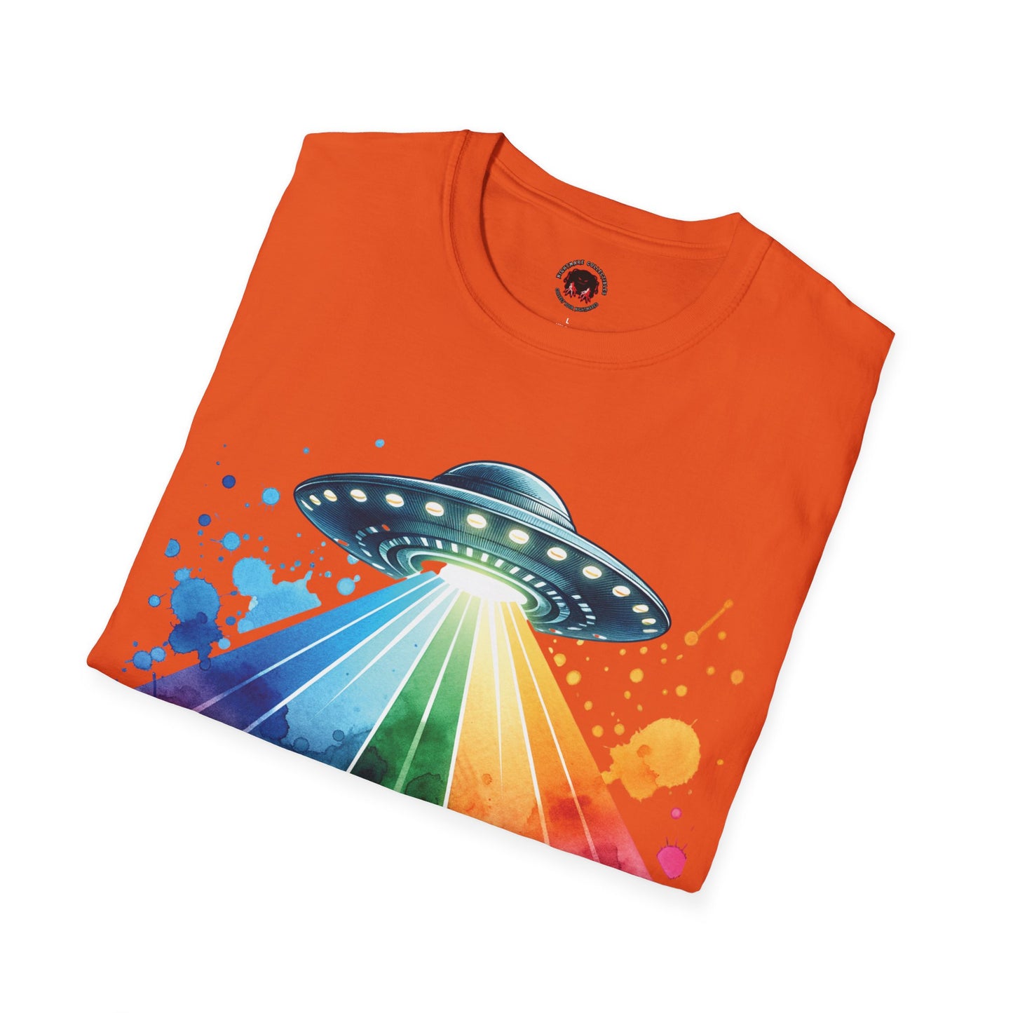 Summerween UFO Beach Day Unisex Soft style T-Shirt