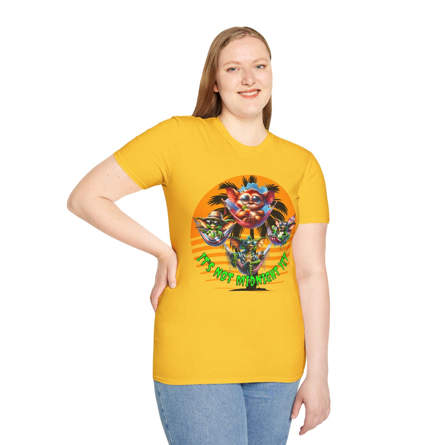 Summerween It's Not Midnight Yet Unisex Soft Style T-Shirt