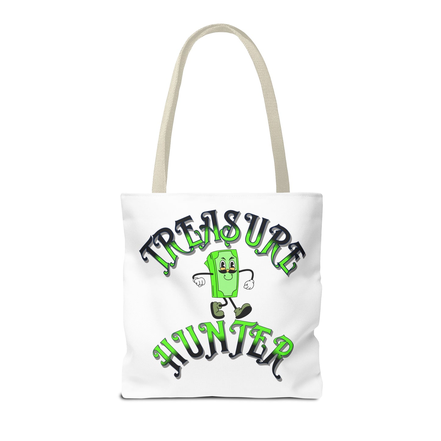 Treasure Hunter Money Man Collector Tote Bag (AOP) Cash Bag