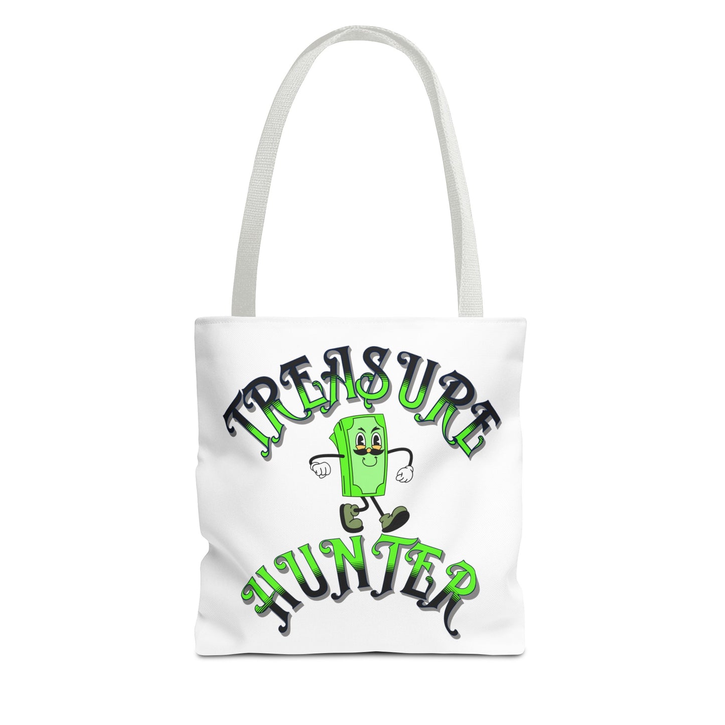 Treasure Hunter Money Man Collector Tote Bag (AOP) Cash Bag