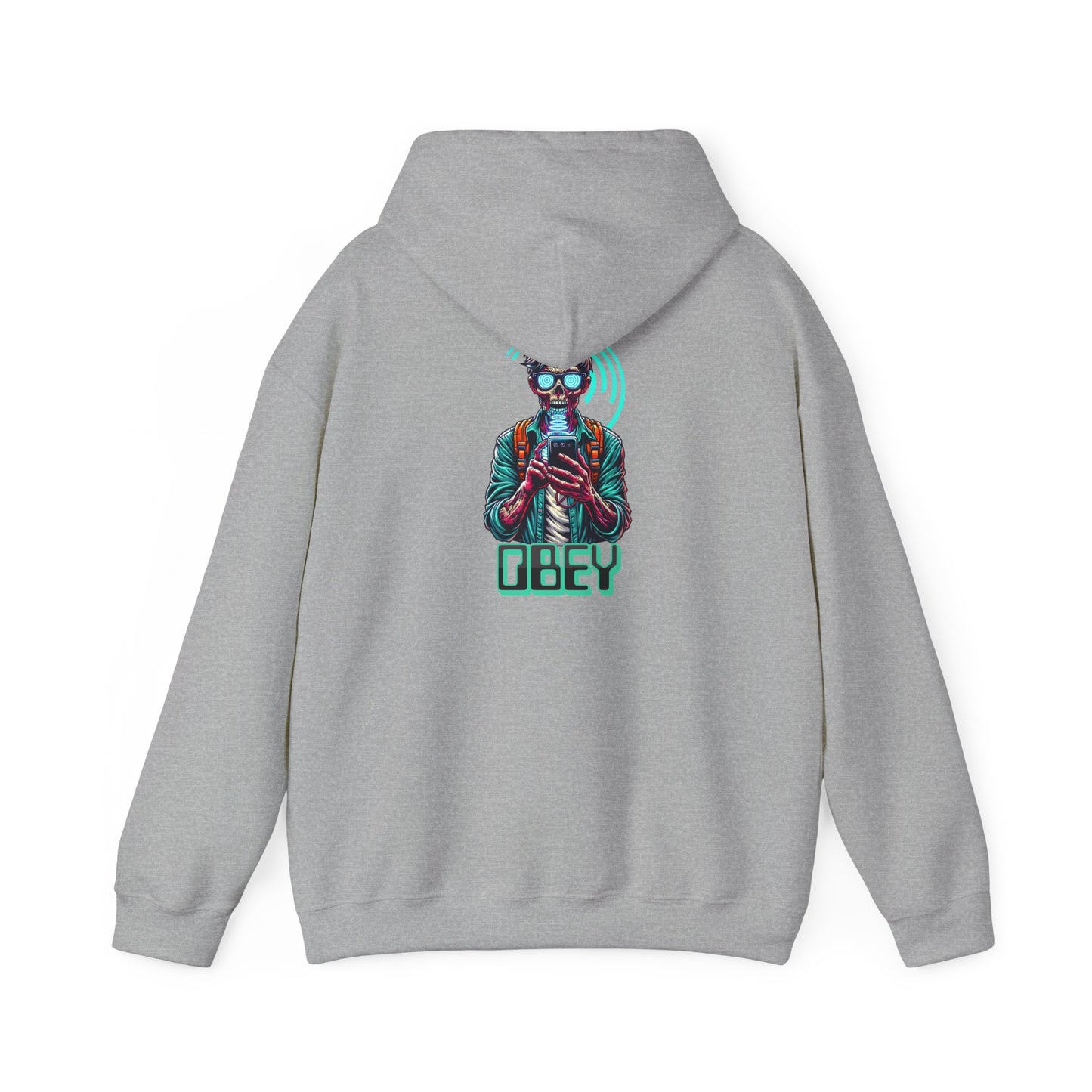 Sci Fi Brain Washing They Live Inspired Design Heavy Blend Hoodie