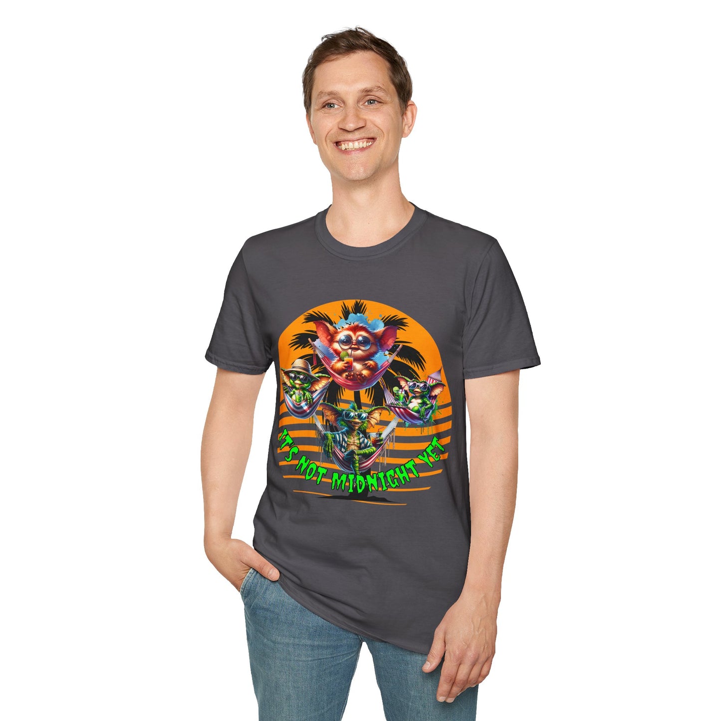 Summerween It's Not Midnight Yet Unisex Soft Style T-Shirt
