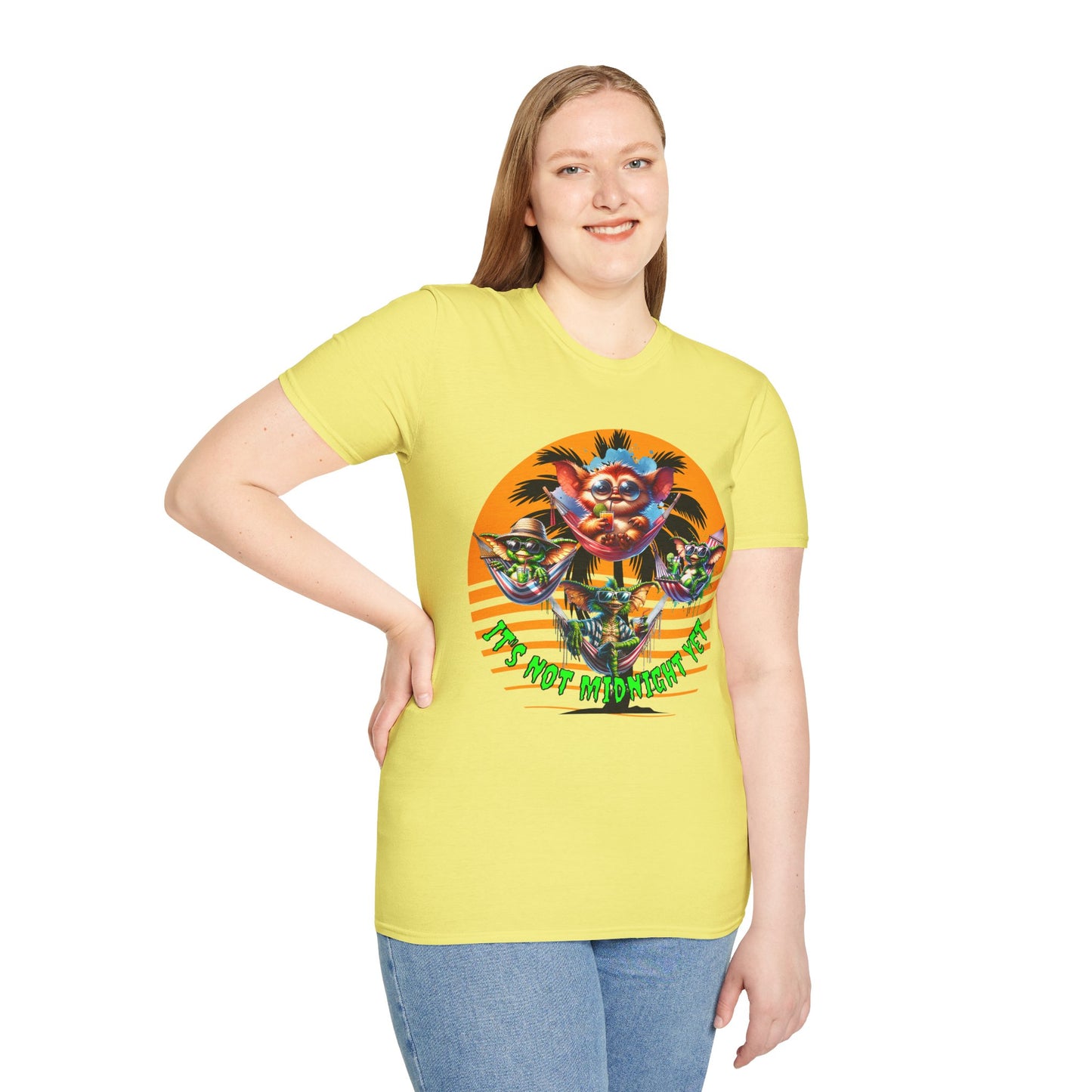 Summerween It's Not Midnight Yet Unisex Soft Style T-Shirt