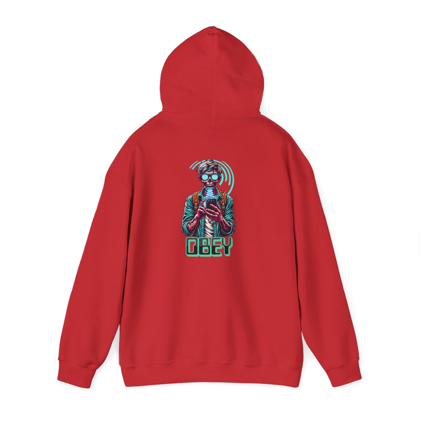 Sci Fi Brain Washing They Live Inspired Design Heavy Blend Hoodie