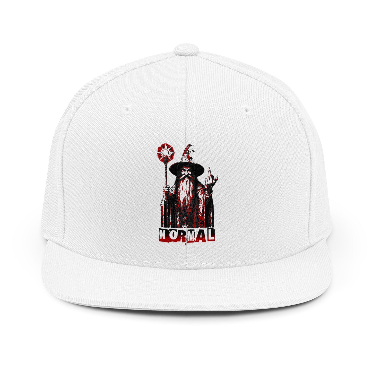 Wizard Middle Finger Snapback Hat — F*ck Normal!