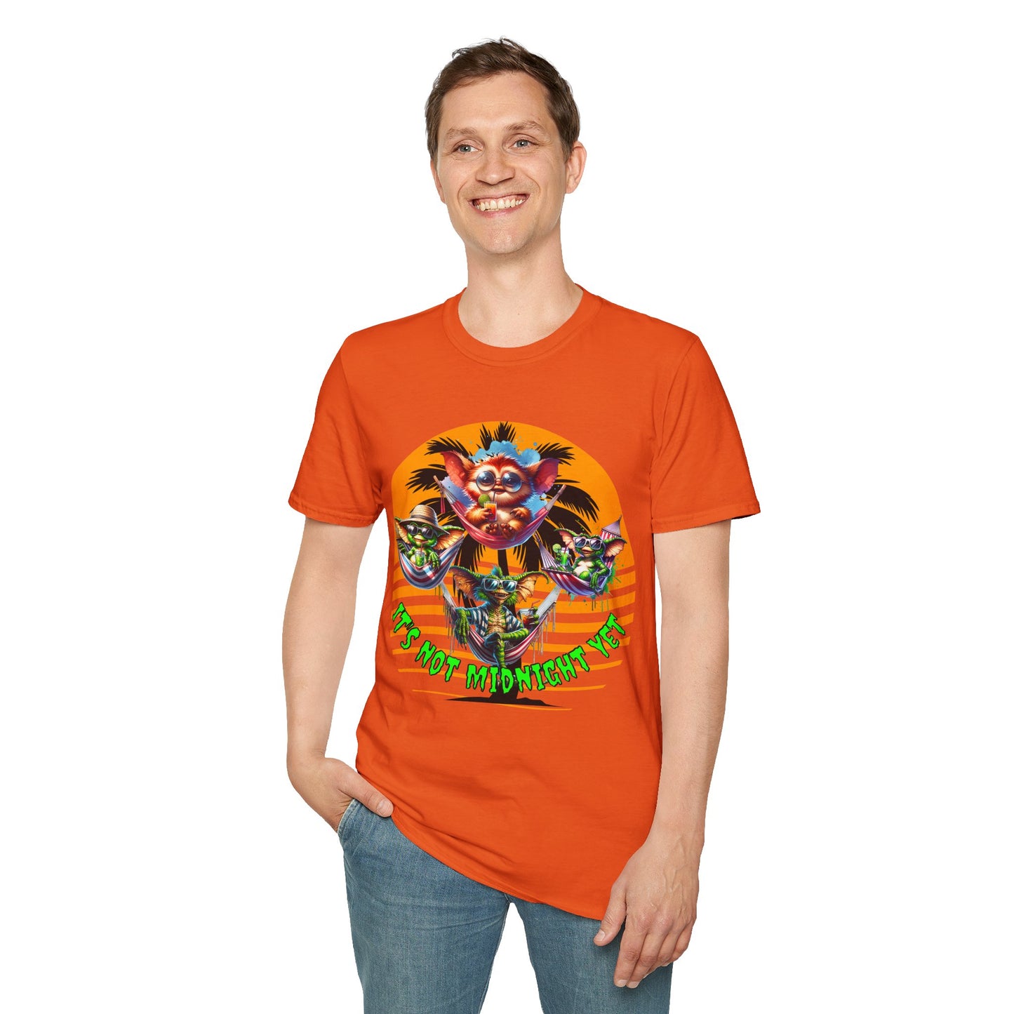Summerween It's Not Midnight Yet Unisex Soft Style T-Shirt