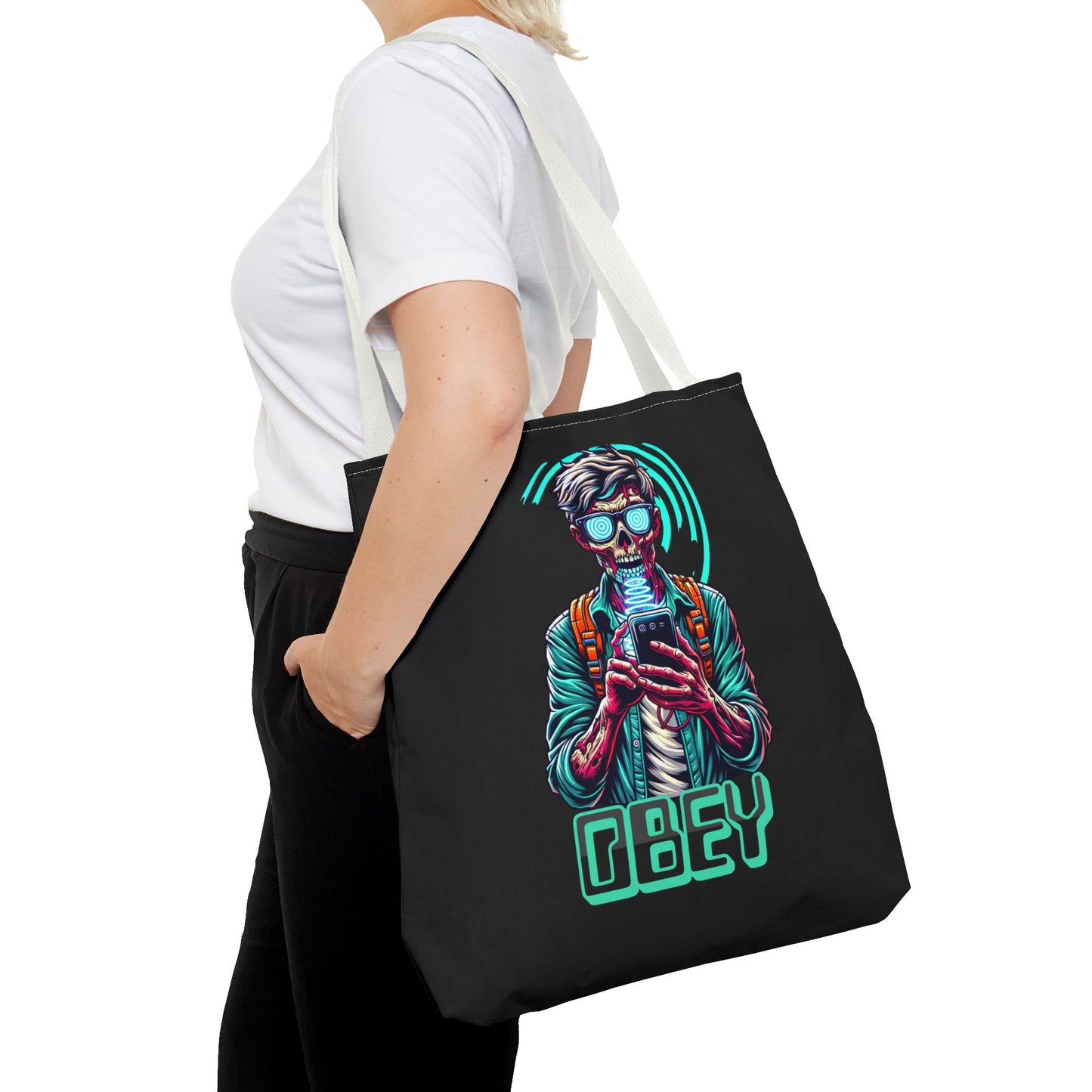 Brain Washing, They Live, Sci Fi Design - Tote Bag