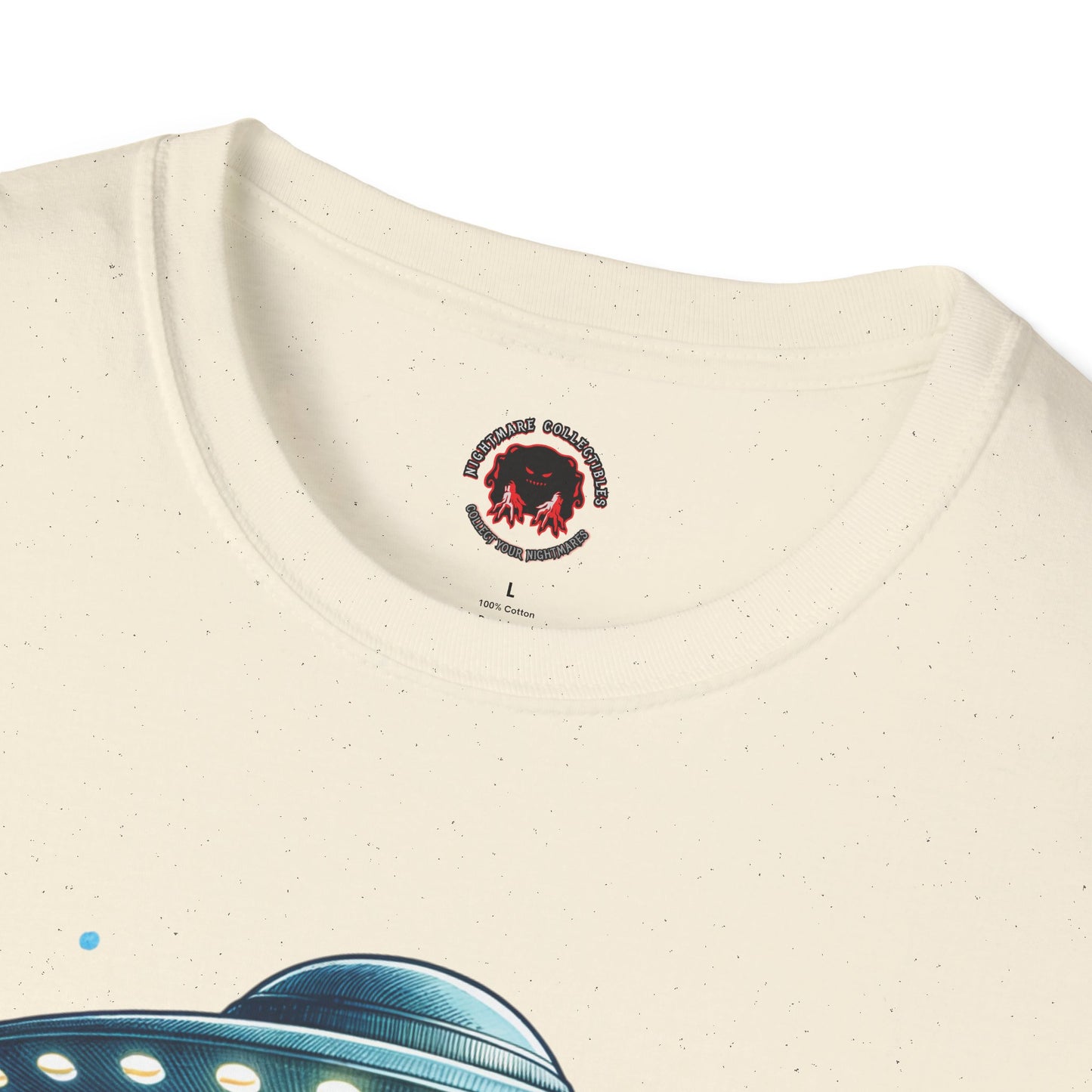 Summerween UFO Beach Day Unisex Soft style T-Shirt