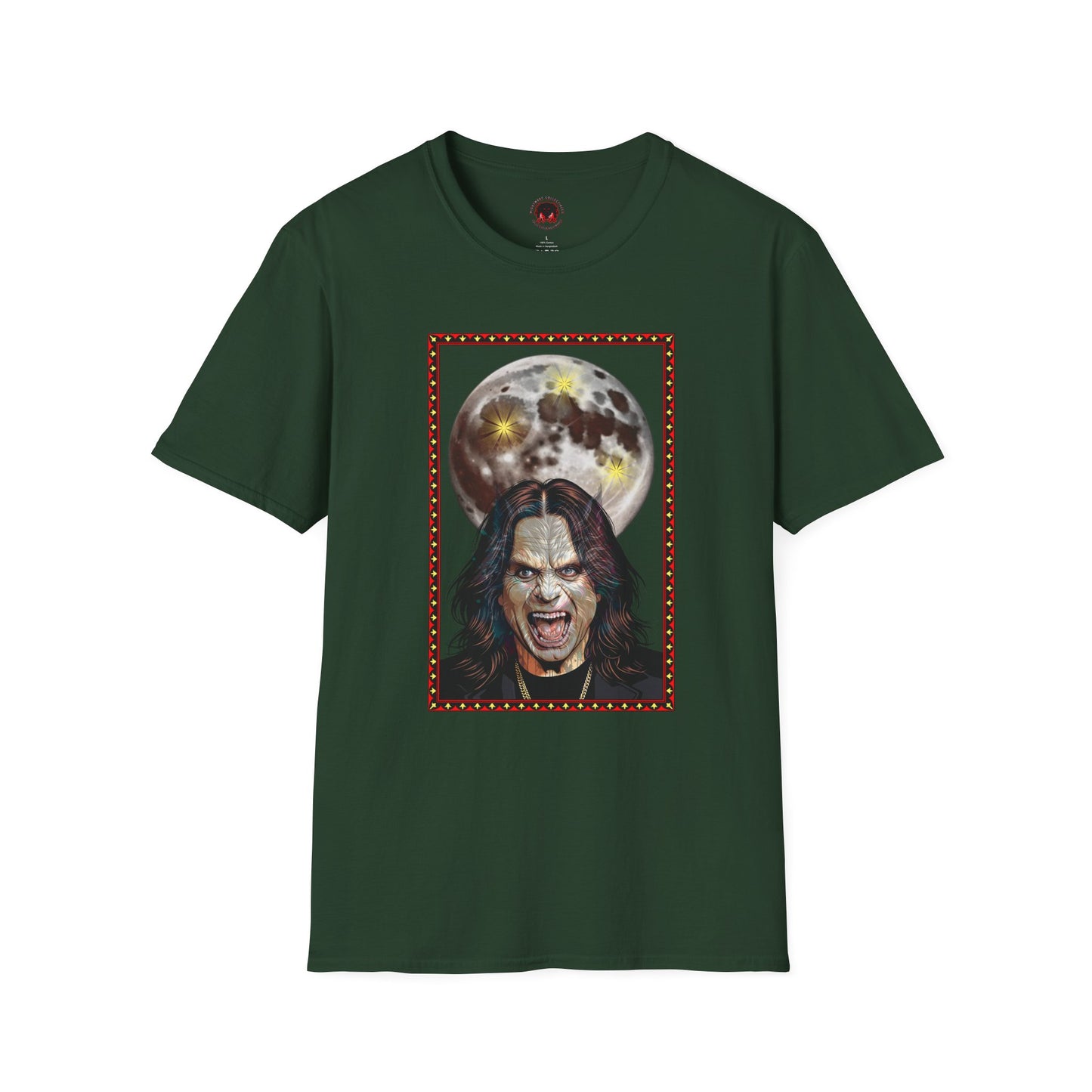 Ozzy Bark At The Moon Unisex T-Shirt - Werewolf Design