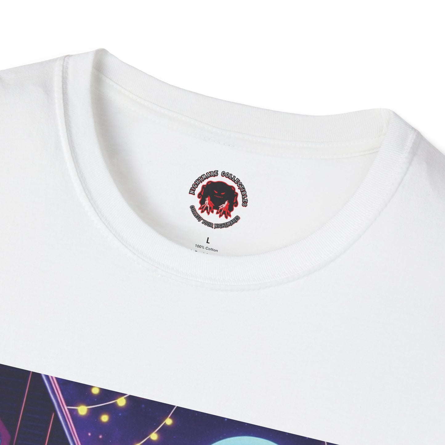 Alien Party Unisex T-Shirt - Party Like It's 2099 Design