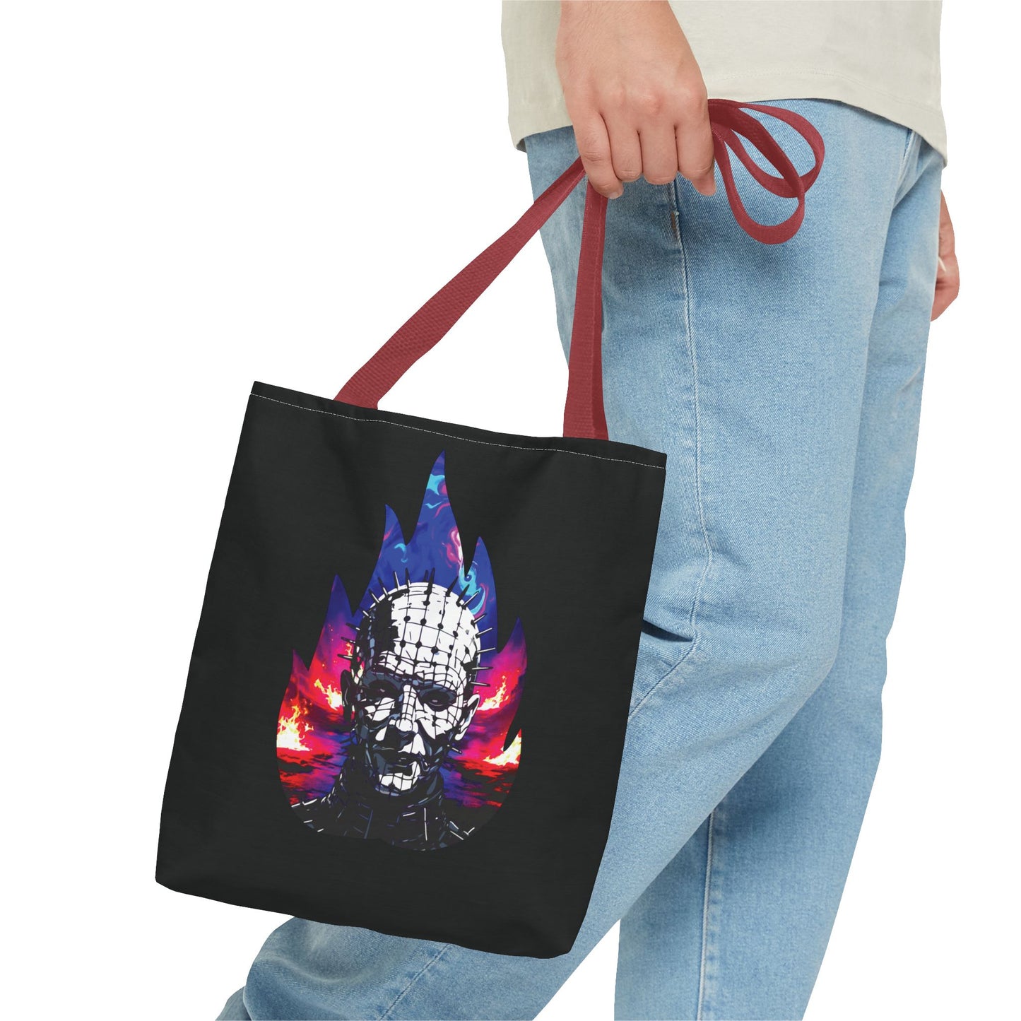 Tote Bag - Welcome To Hell Pinhead, 80's Horror Fun