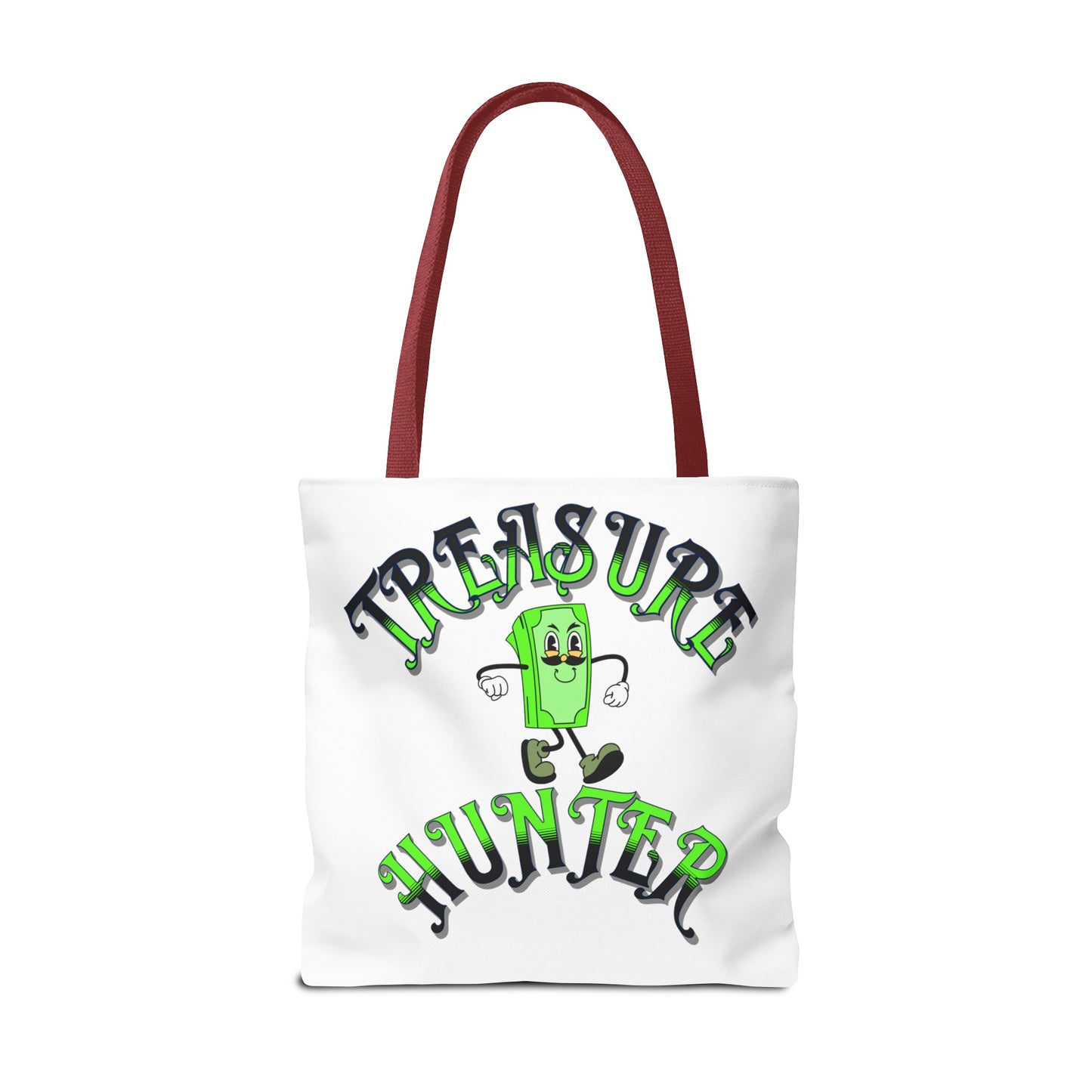 Treasure Hunter Money Man Collector Tote Bag (AOP) Cash Bag