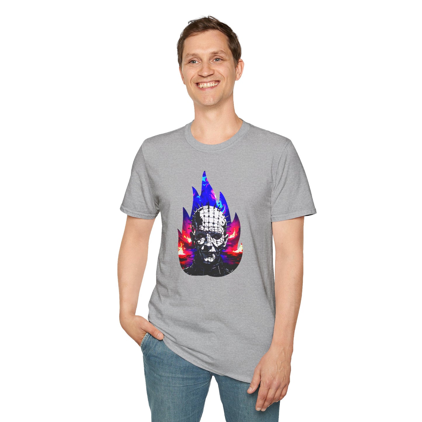 Welcome To Hell! Pinhead Horror Tee