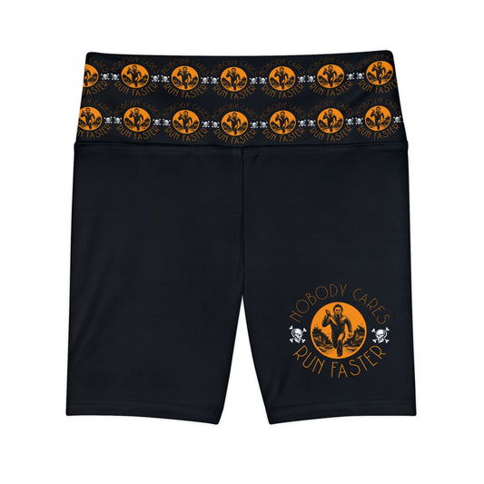 Workout Shorts - Nobody Cares Run Faster, Michael Myers