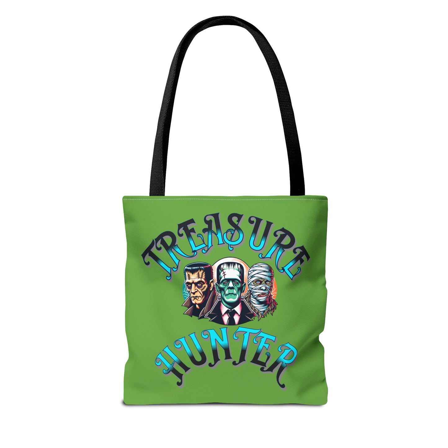 Treasure Hunter Vintage Monster Collector Tote Bag (AOP) Retro Toys Travel
