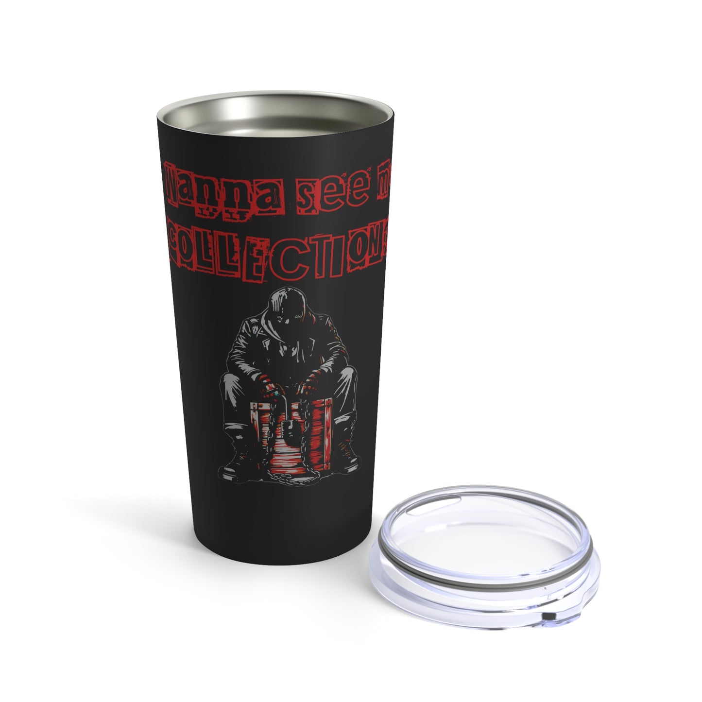 The Collector Movie Inspired Wanna See My Collection Horror Movie Fun Hot & Cold Cup Tumbler 20oz