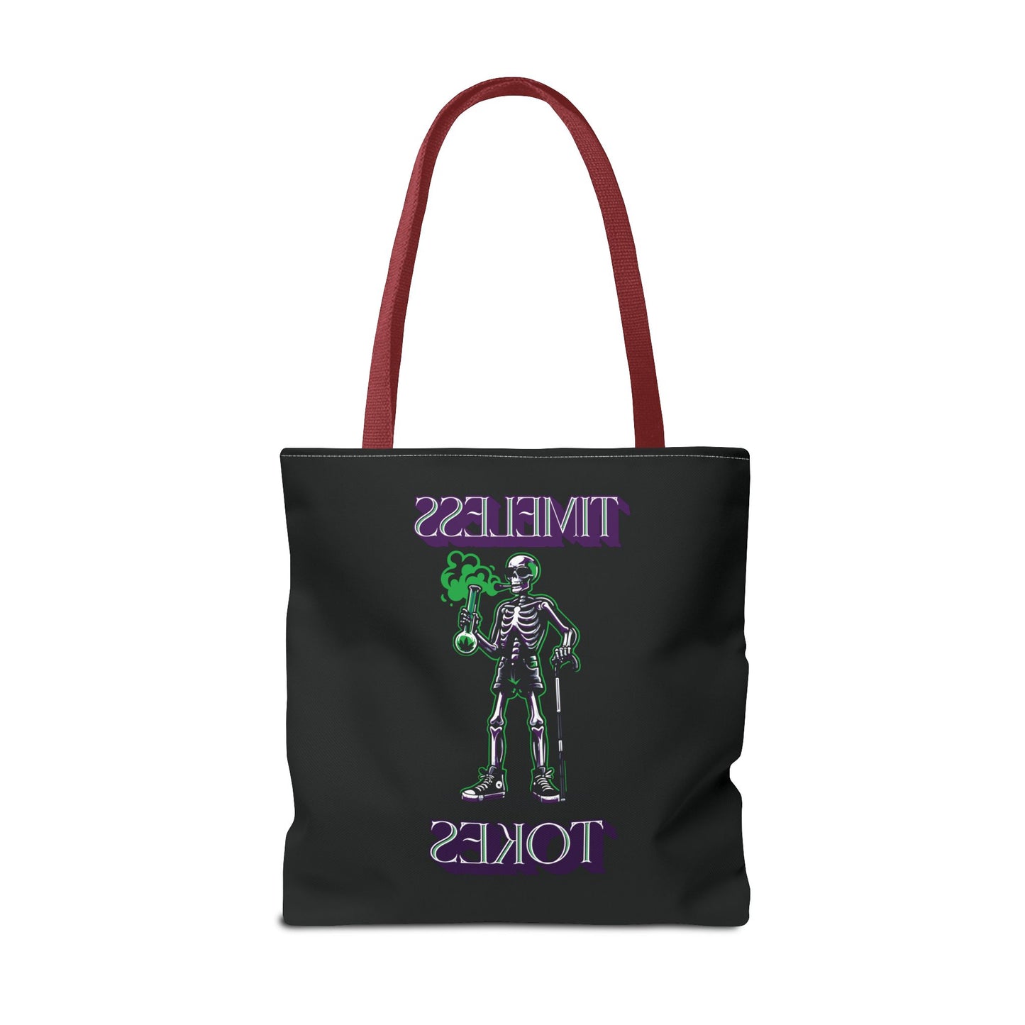 Tote Bag - Timeless Tokes Skeleton Weed Lover Design