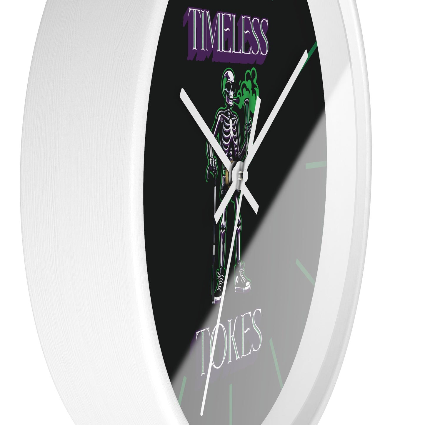 Timeless Tokes Skeleton Wall Clock