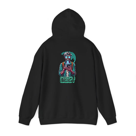 Sci Fi Brain Washing They Live Inspired Design Heavy Blend Hoodie