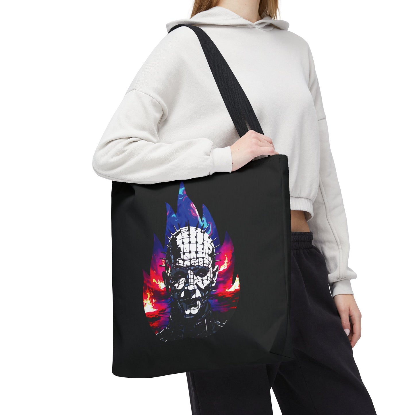 Tote Bag - Welcome To Hell Pinhead, 80's Horror Fun