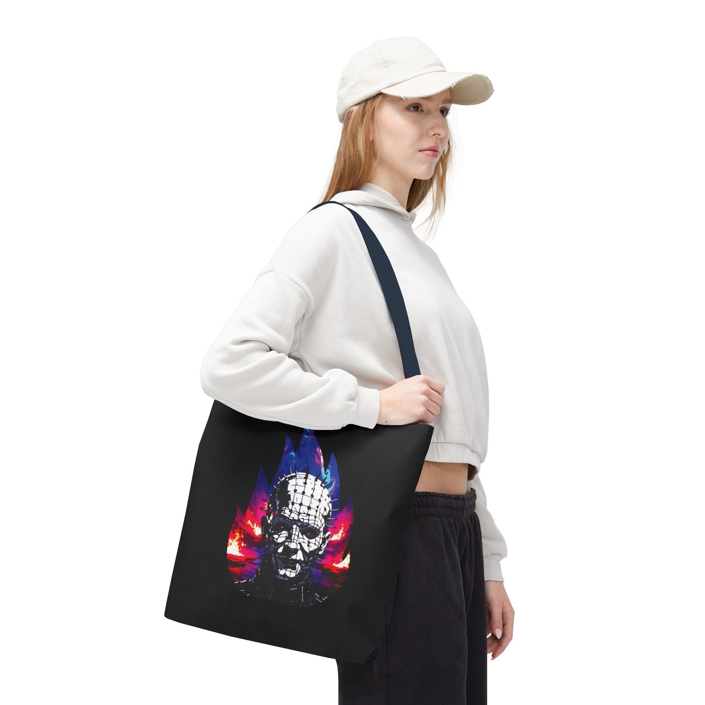 Tote Bag - Welcome To Hell Pinhead, 80's Horror Fun