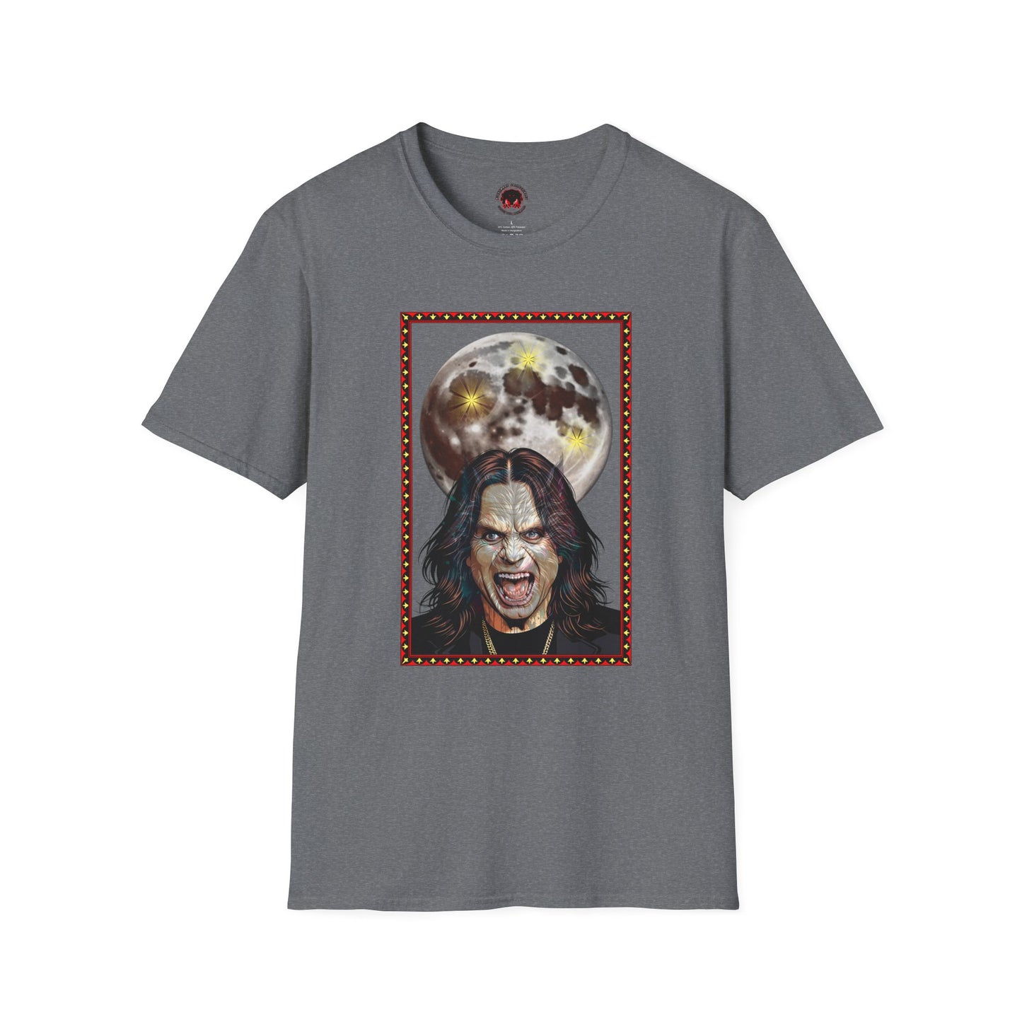 Ozzy Bark At The Moon Unisex T-Shirt - Werewolf Design