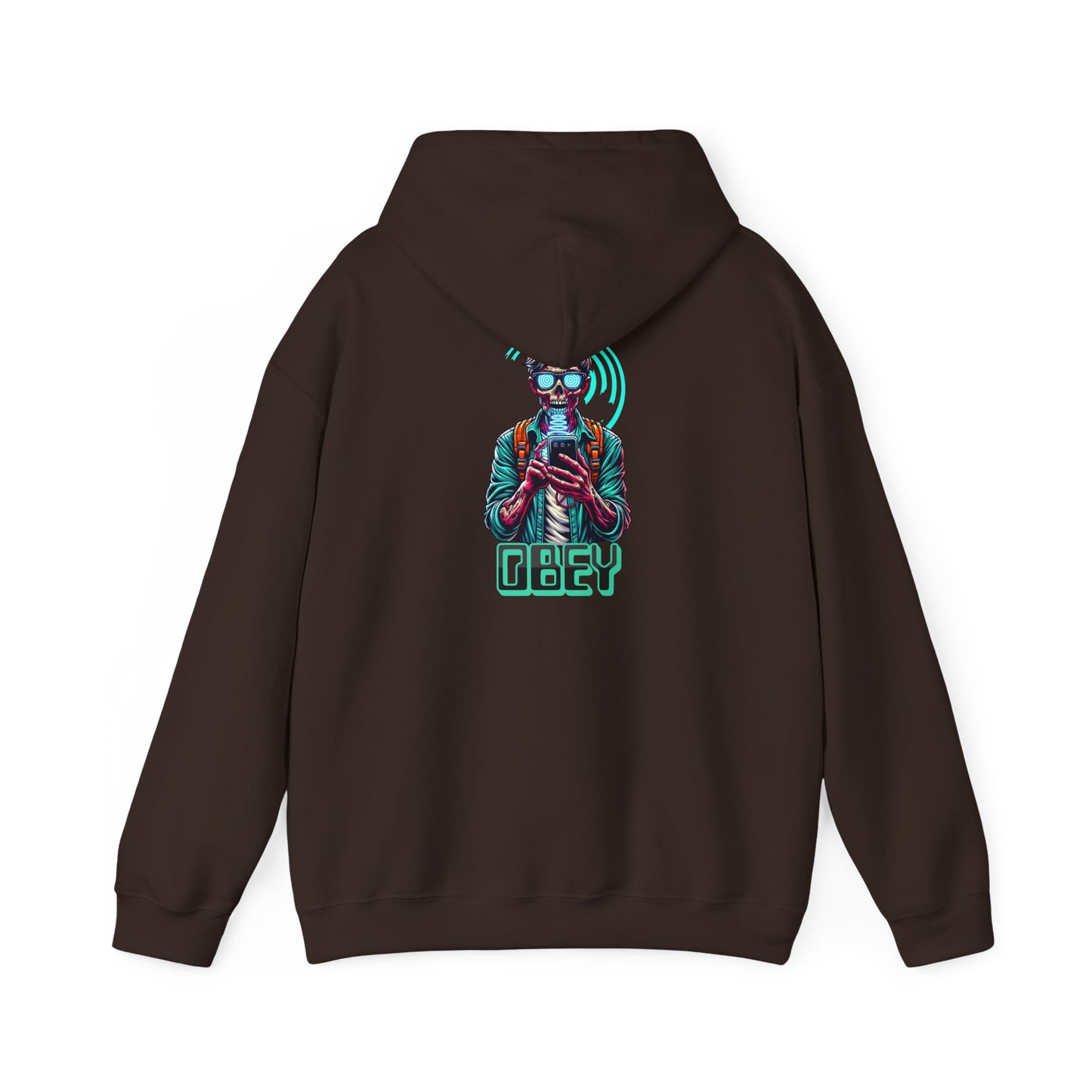 Sci Fi Brain Washing They Live Inspired Design Heavy Blend Hoodie