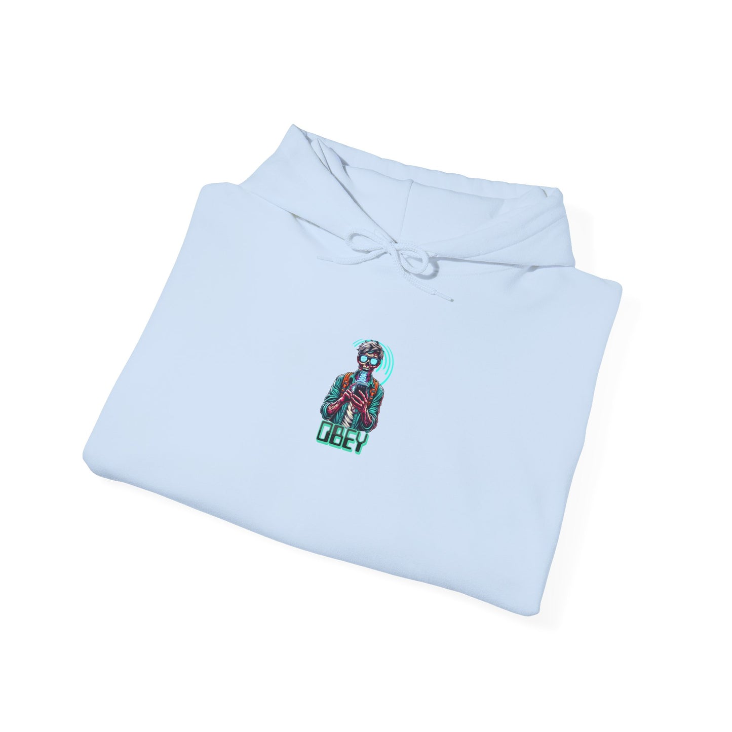 Sci Fi Brain Washing They Live Inspired Design Heavy Blend Hoodie