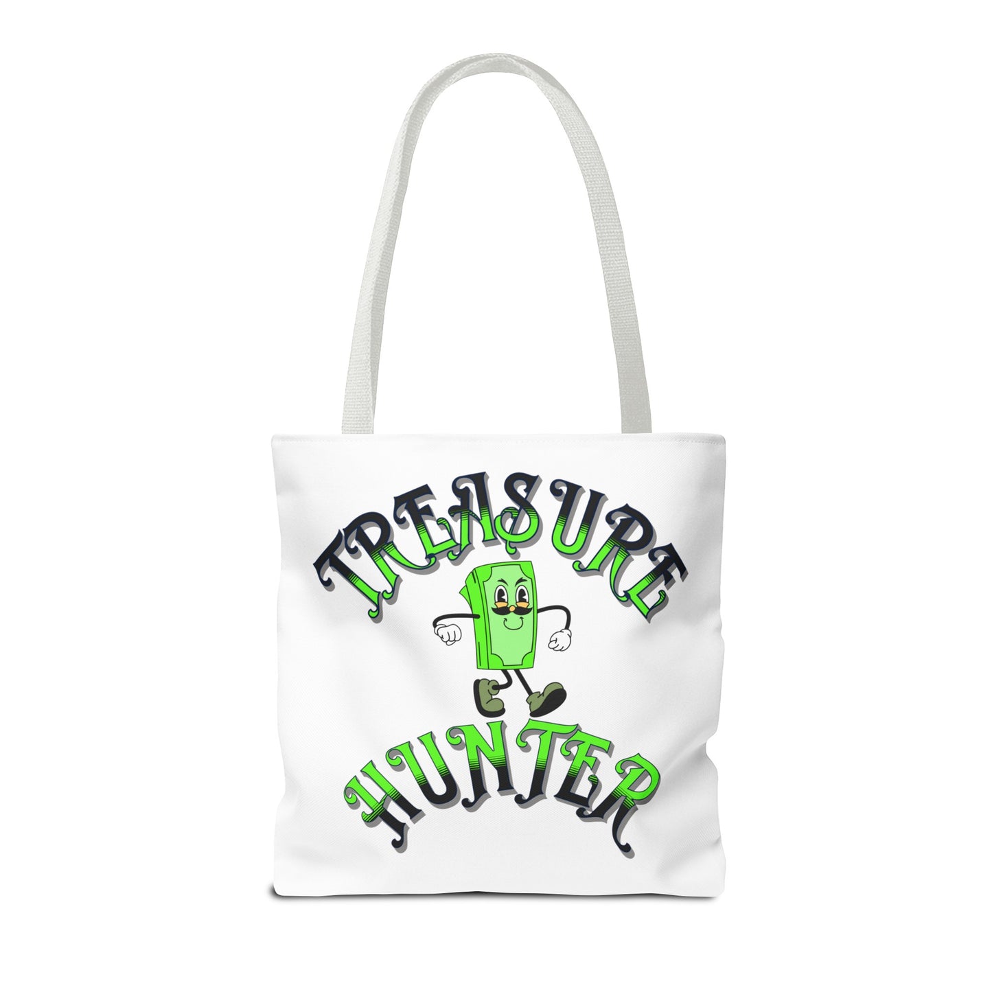 Treasure Hunter Money Man Collector Tote Bag (AOP) Cash Bag
