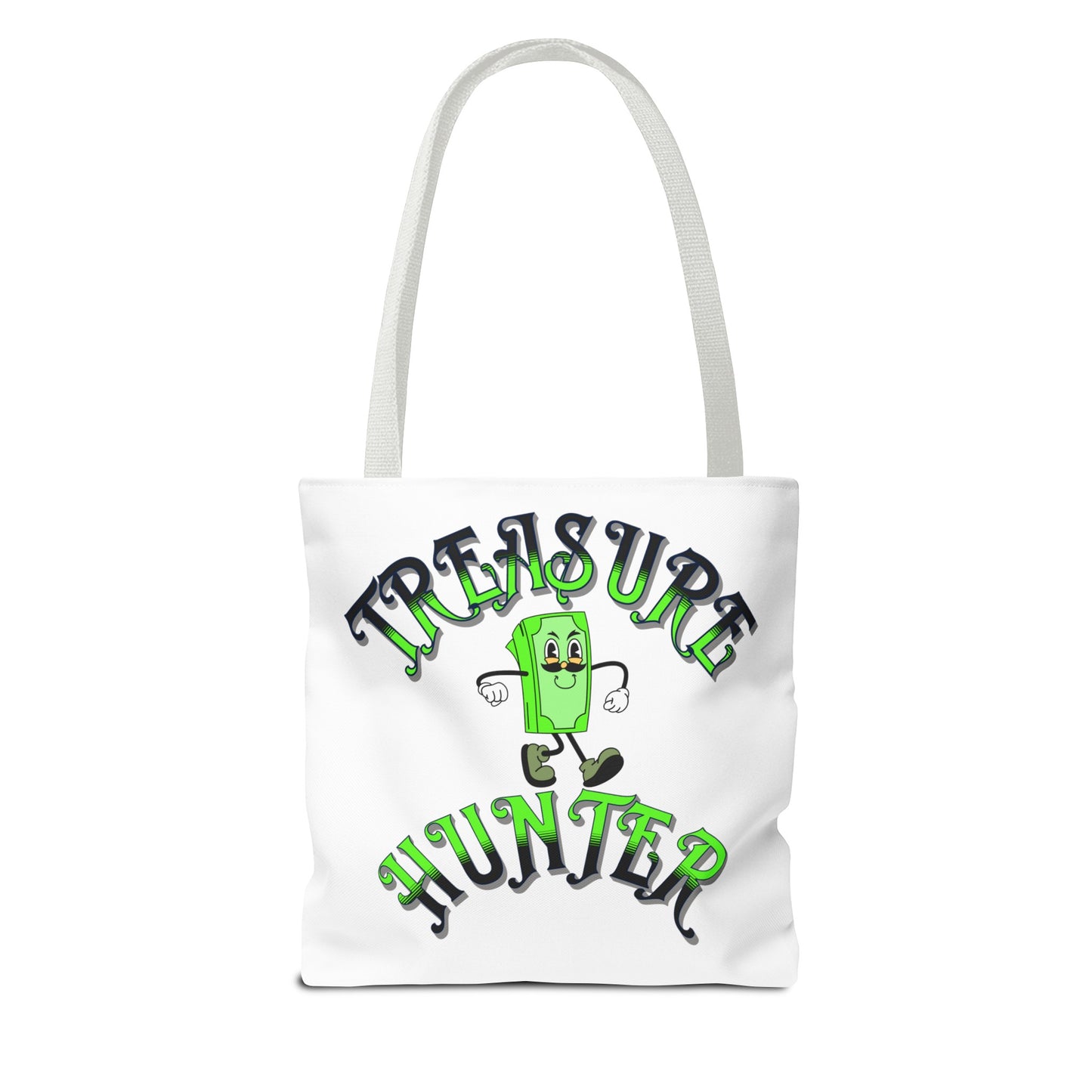 Treasure Hunter Money Man Collector Tote Bag (AOP) Cash Bag