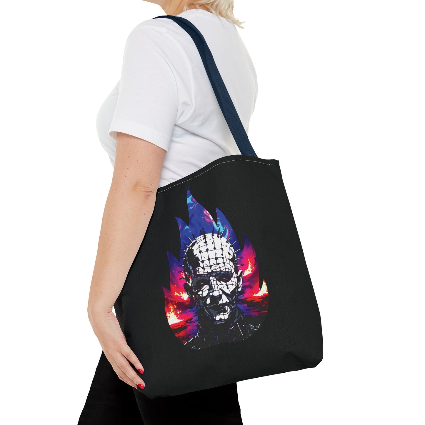 Tote Bag - Welcome To Hell Pinhead, 80's Horror Fun