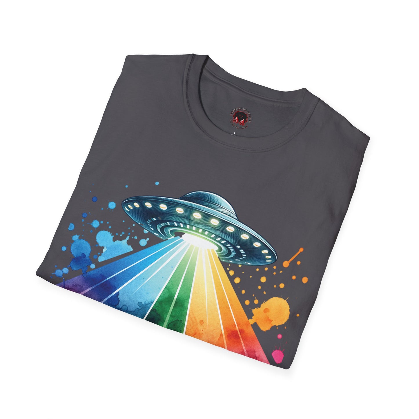 Summerween UFO Beach Day Unisex Soft style T-Shirt