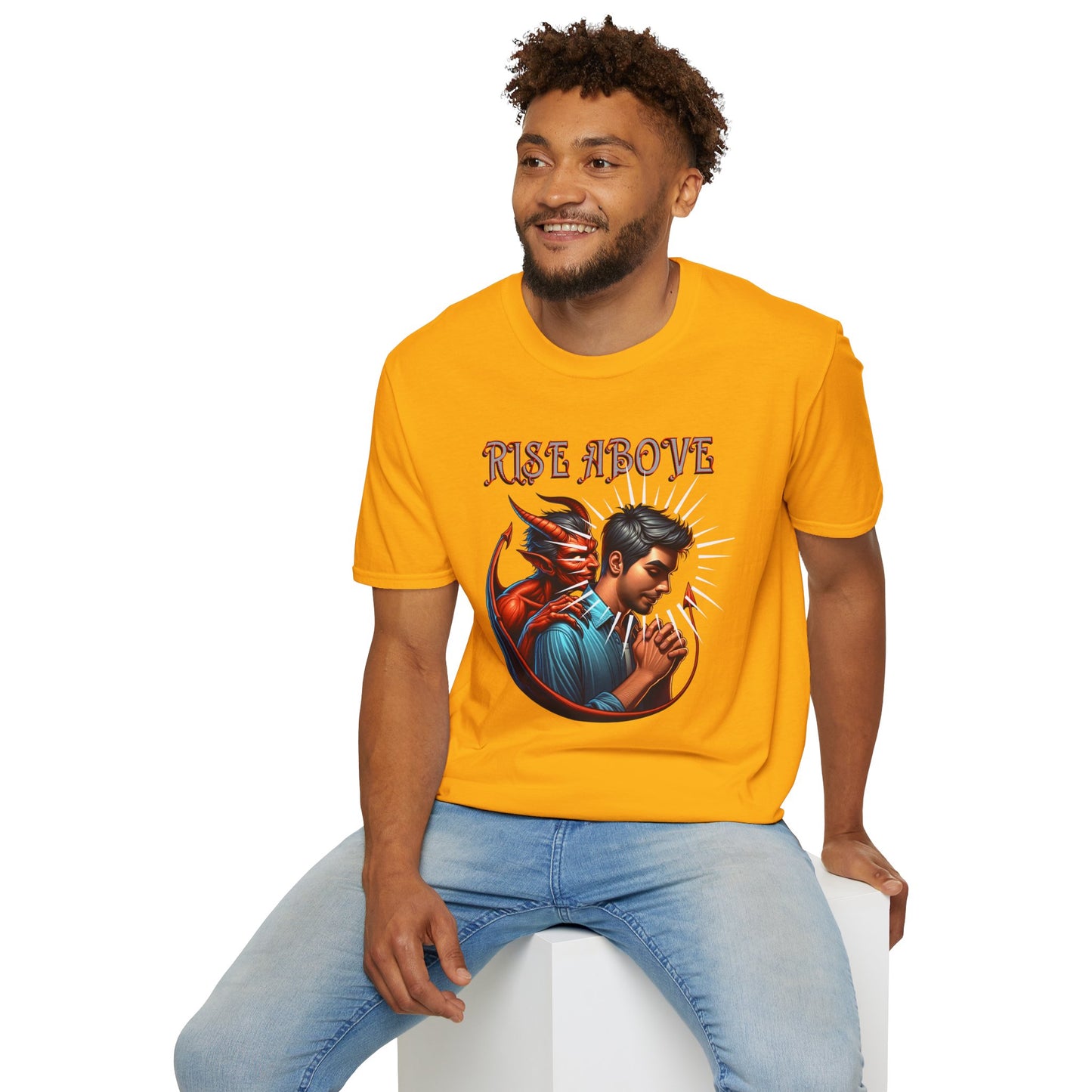 Devil Whisper Rise Above Unisex T-Shirt