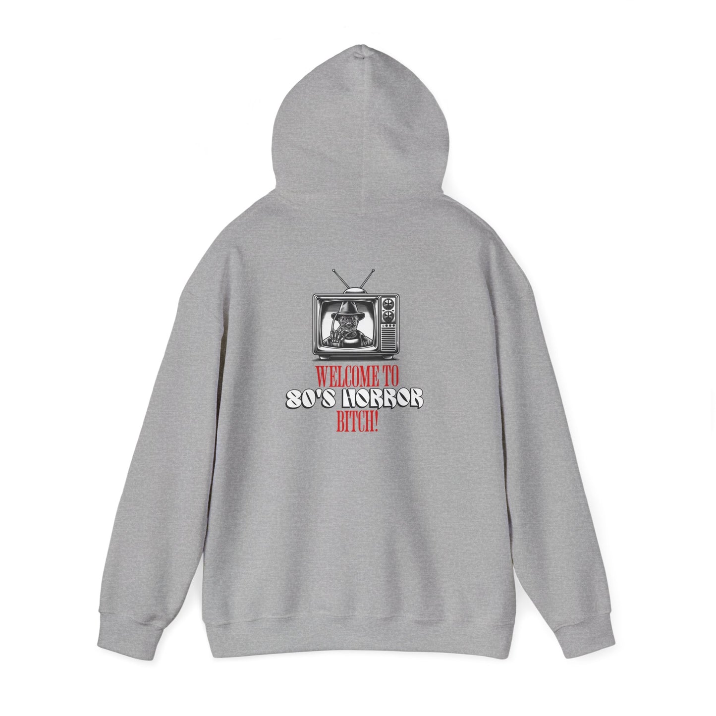 Welcome To 80's Horror B*tch! Cozy Unisex Hoodie