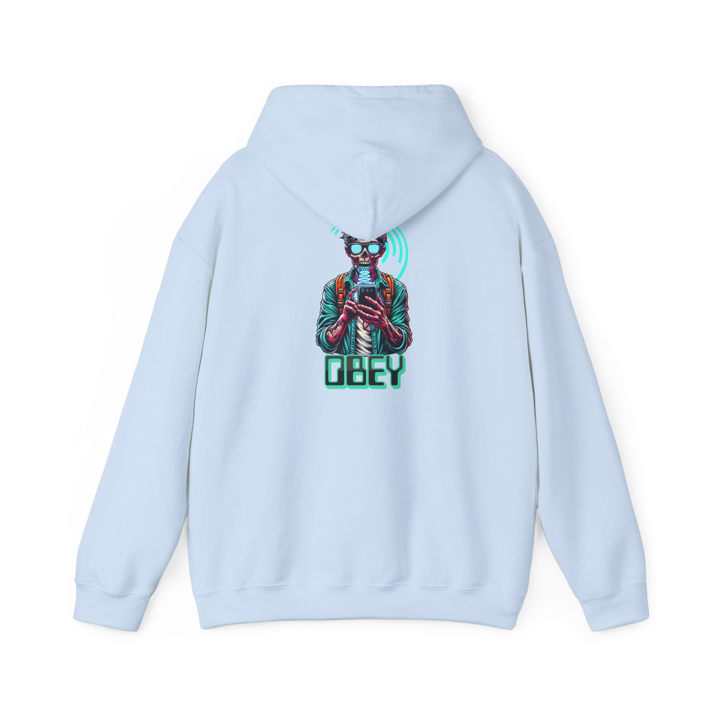 Sci Fi Brain Washing They Live Inspired Design Heavy Blend Hoodie