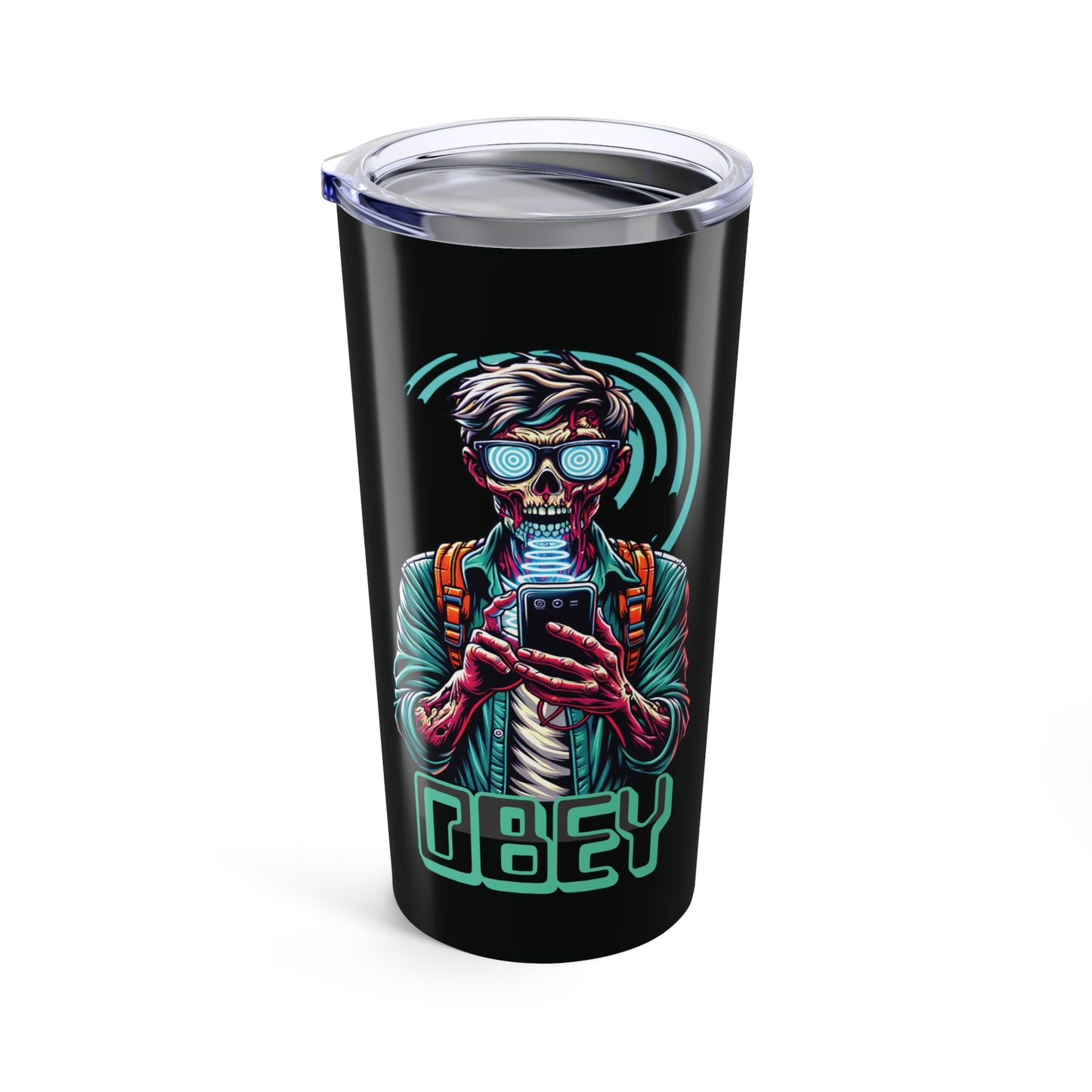 Brain Washing Cell Phone They Live inspired Design - 20oz Tumbler
