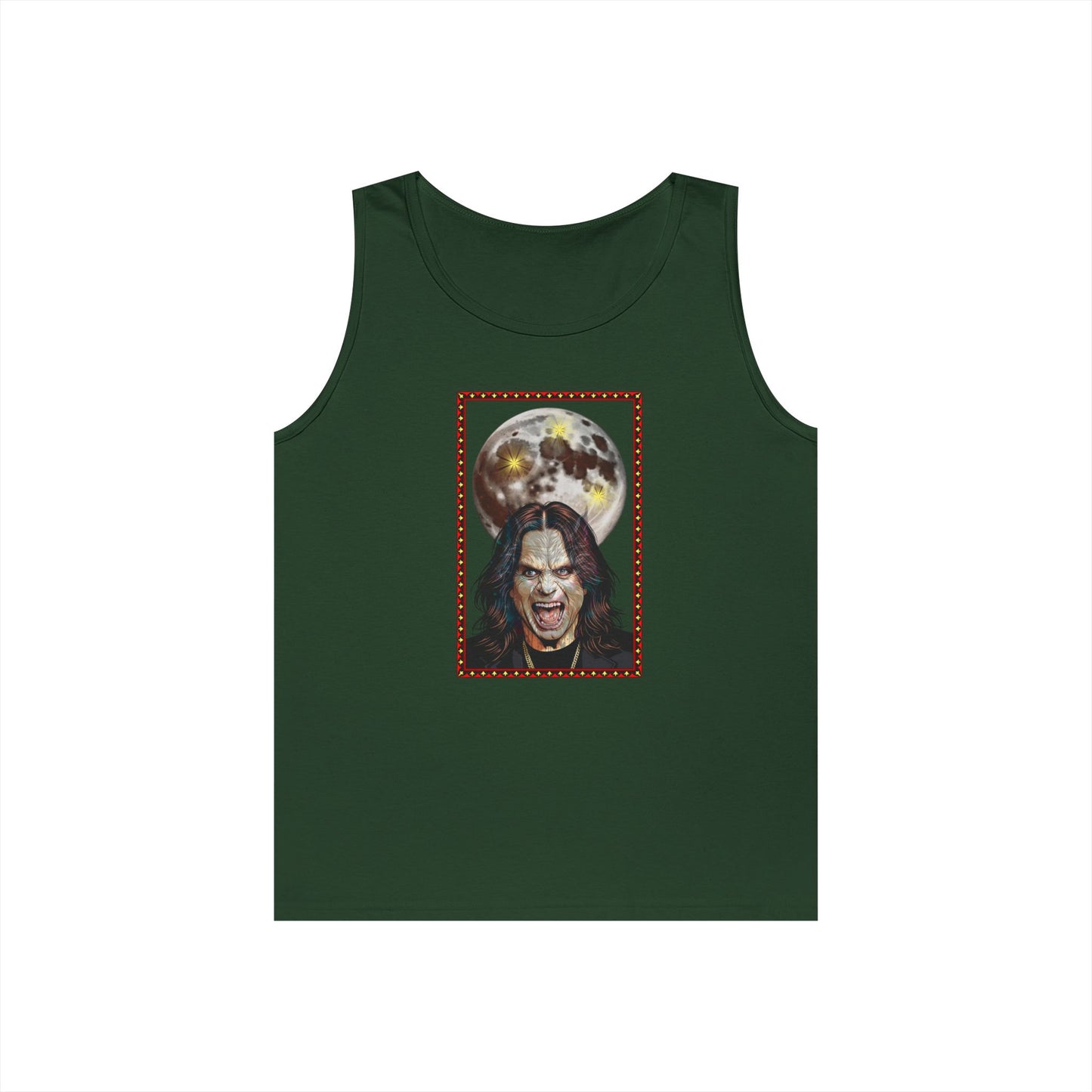 Ozzy Bark at the Moon Unisex Tank Top