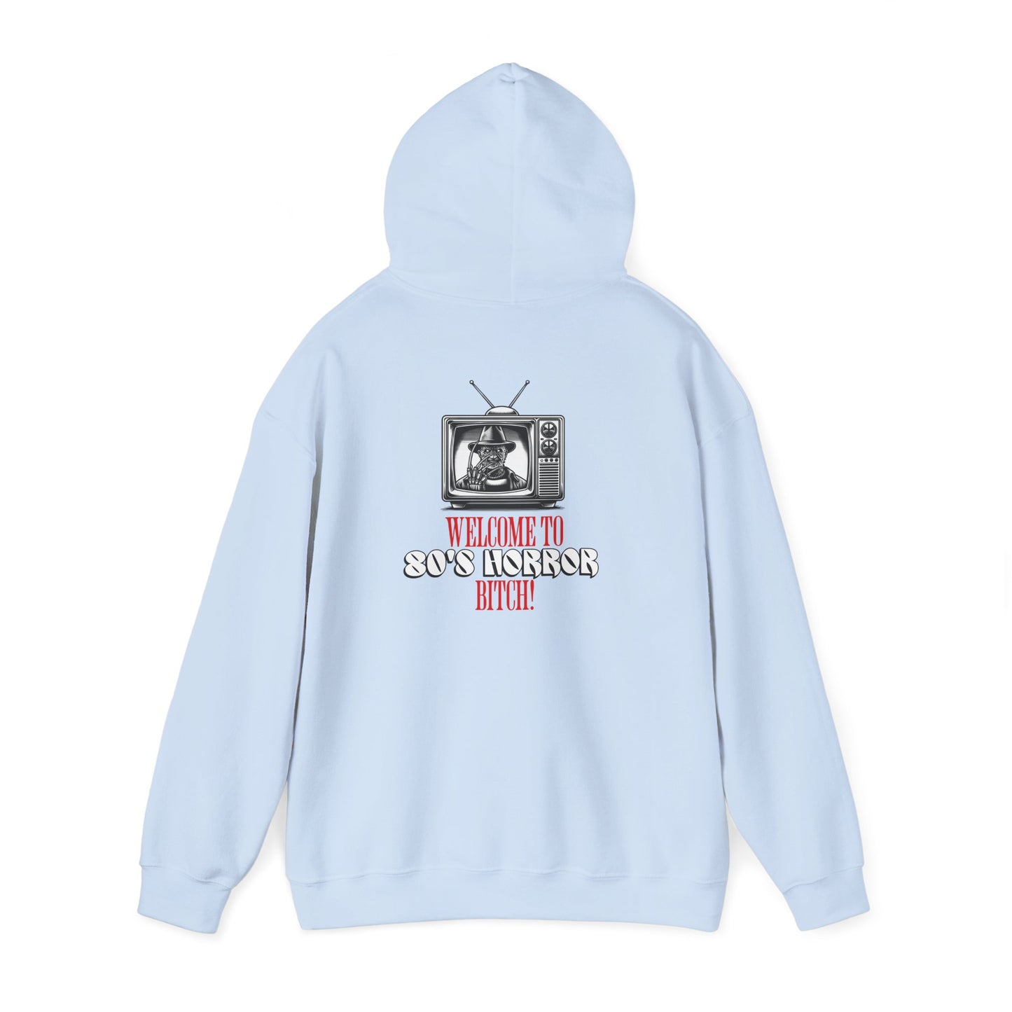 Welcome To 80's Horror B*tch! Cozy Unisex Hoodie