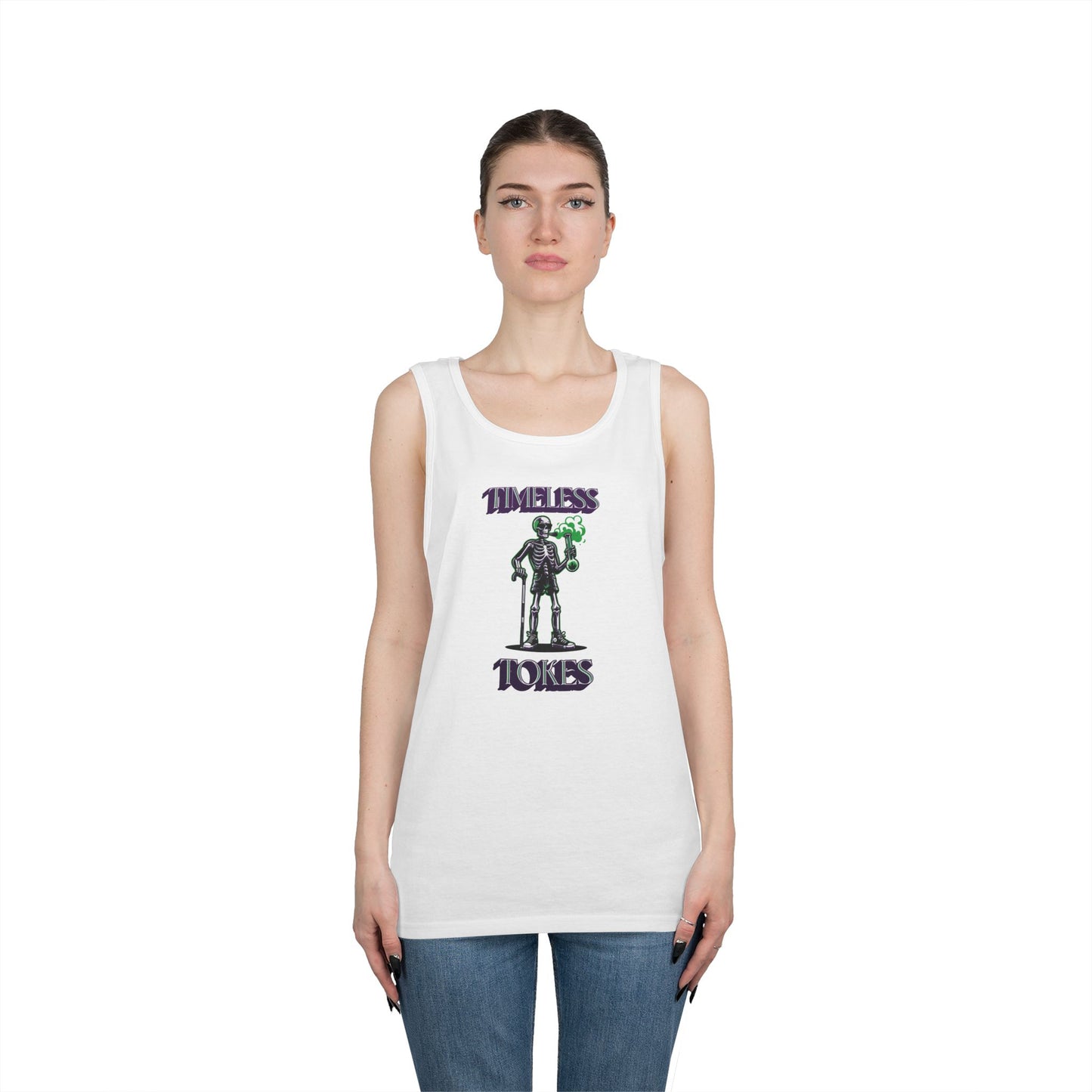 Skeleton Tank Top Timeless Tokes 420 Fun