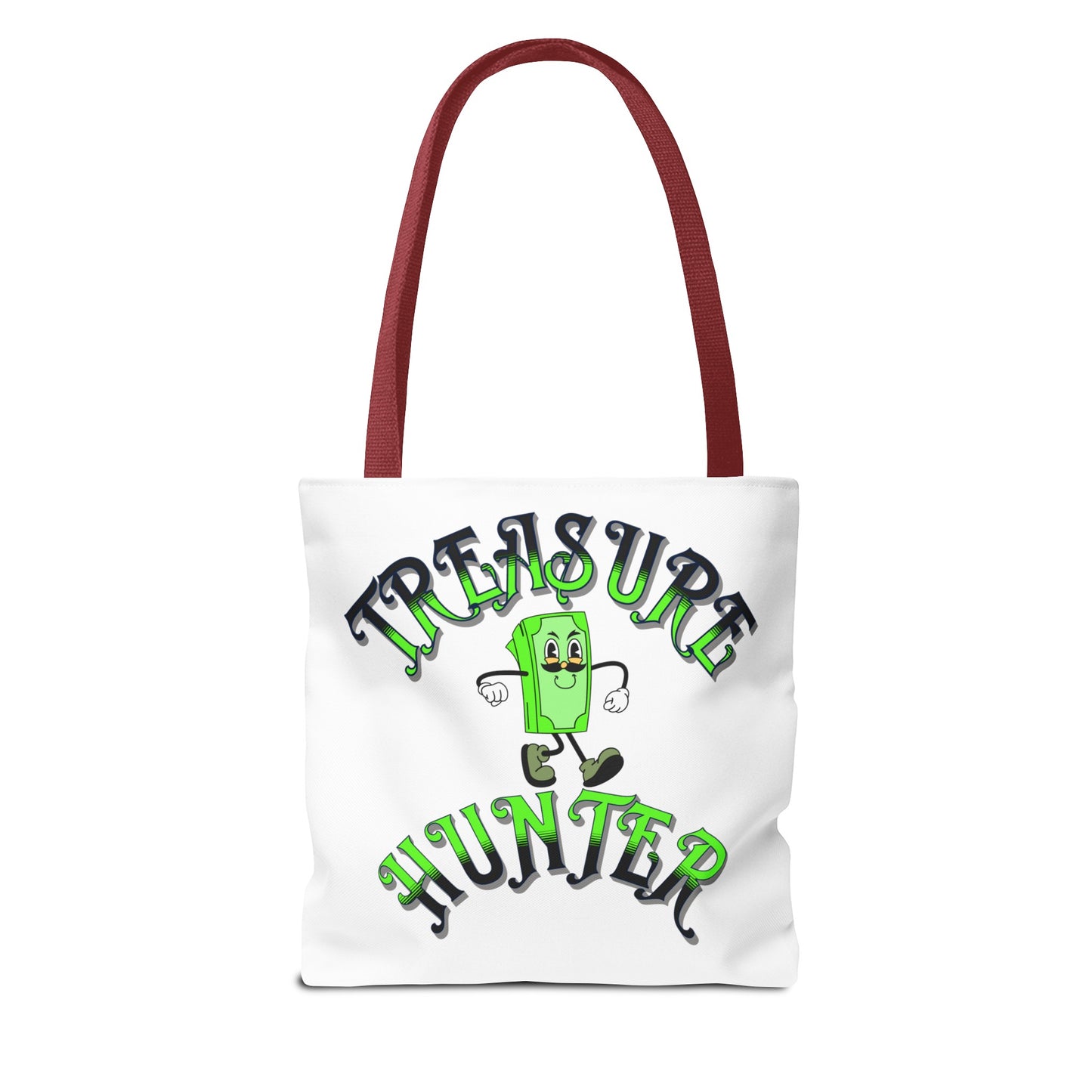 Treasure Hunter Money Man Collector Tote Bag (AOP) Cash Bag