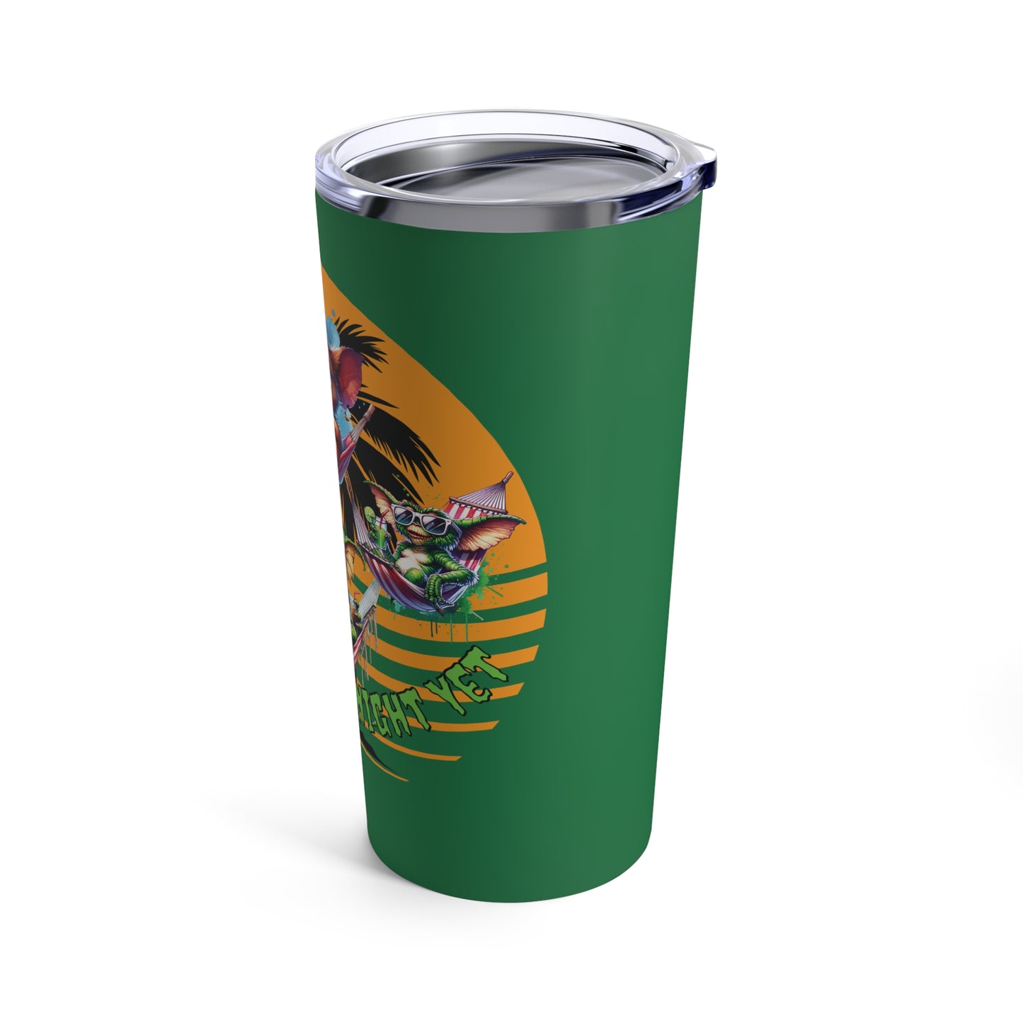 Summerween It's Not Midnight Yet Outdoor Insulated Stainless Steel Tumbler 20oz