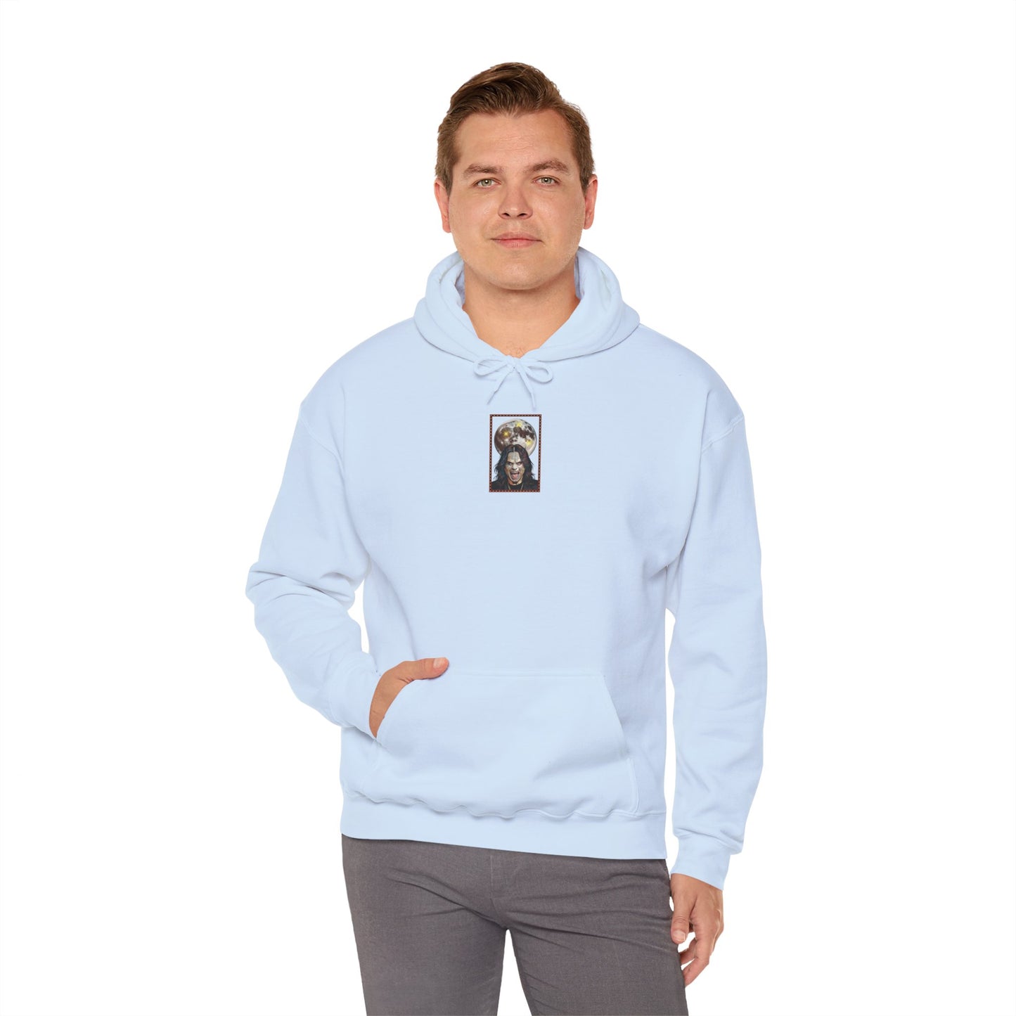 Ozzy Bark At The Moon Hoodie - Heavy Blend™ Hoodie
